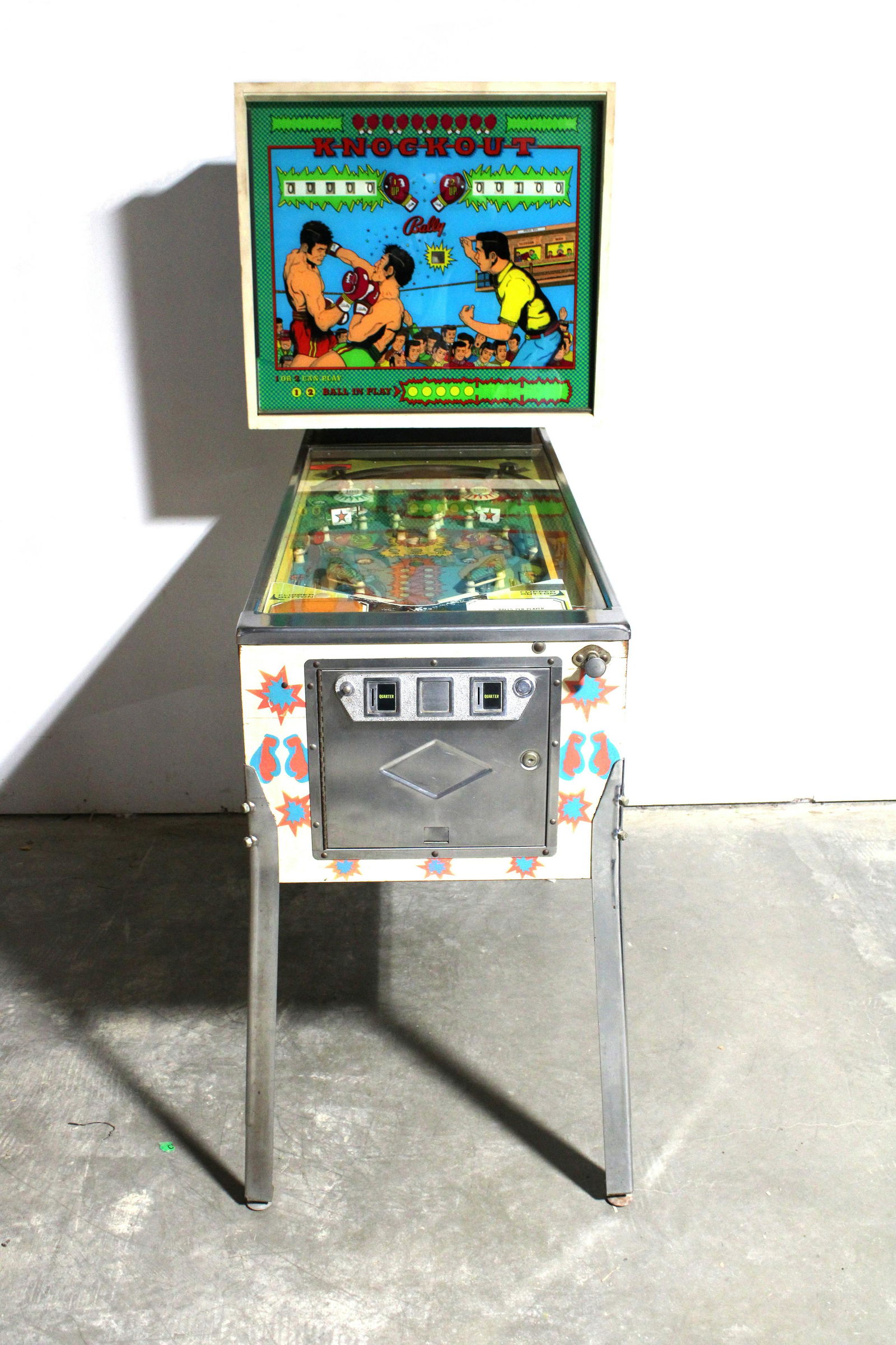 Bally knockout pinball deals