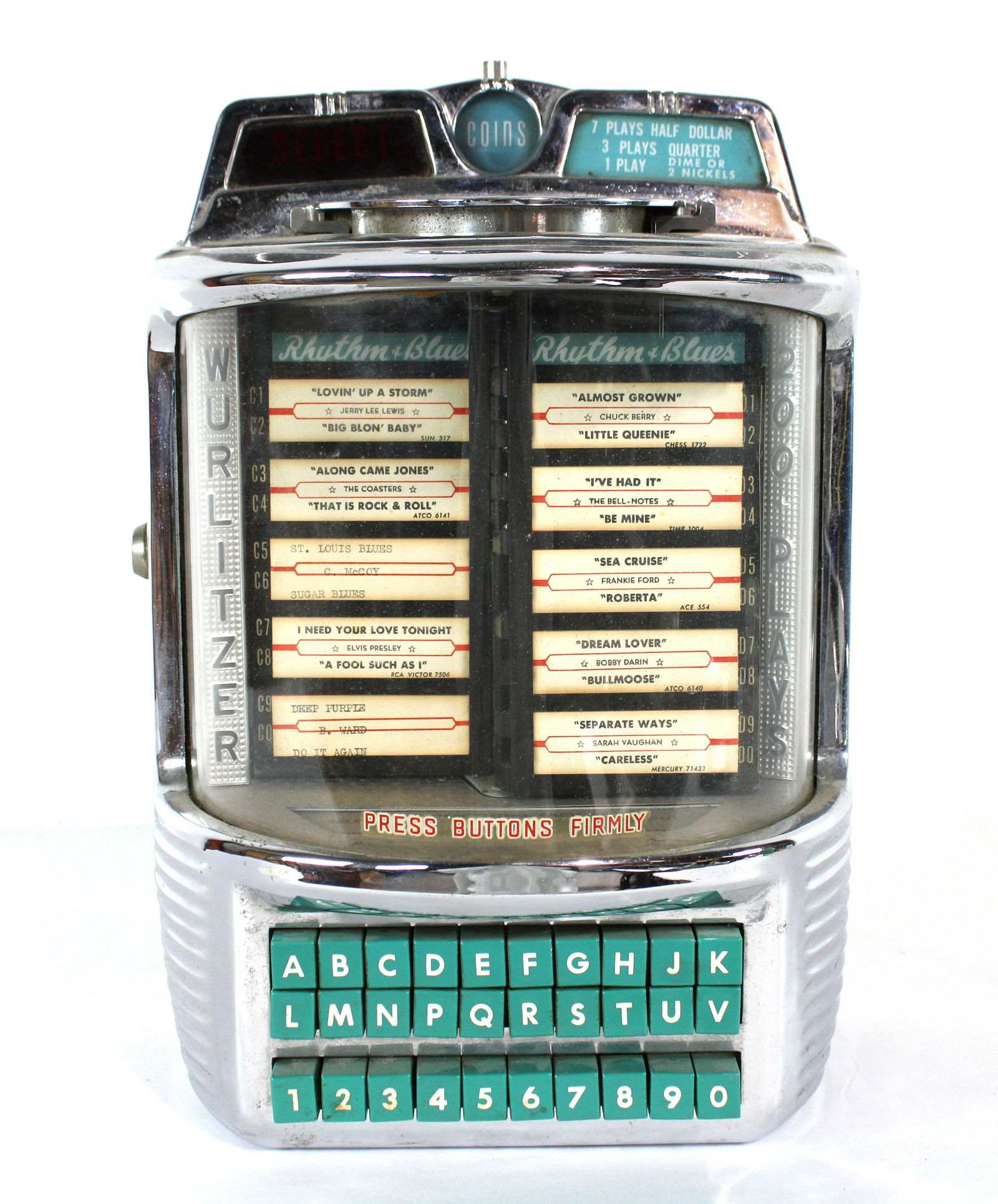 Wurlitzer Model 5250 Coin Op Wallbox (1 of 3)