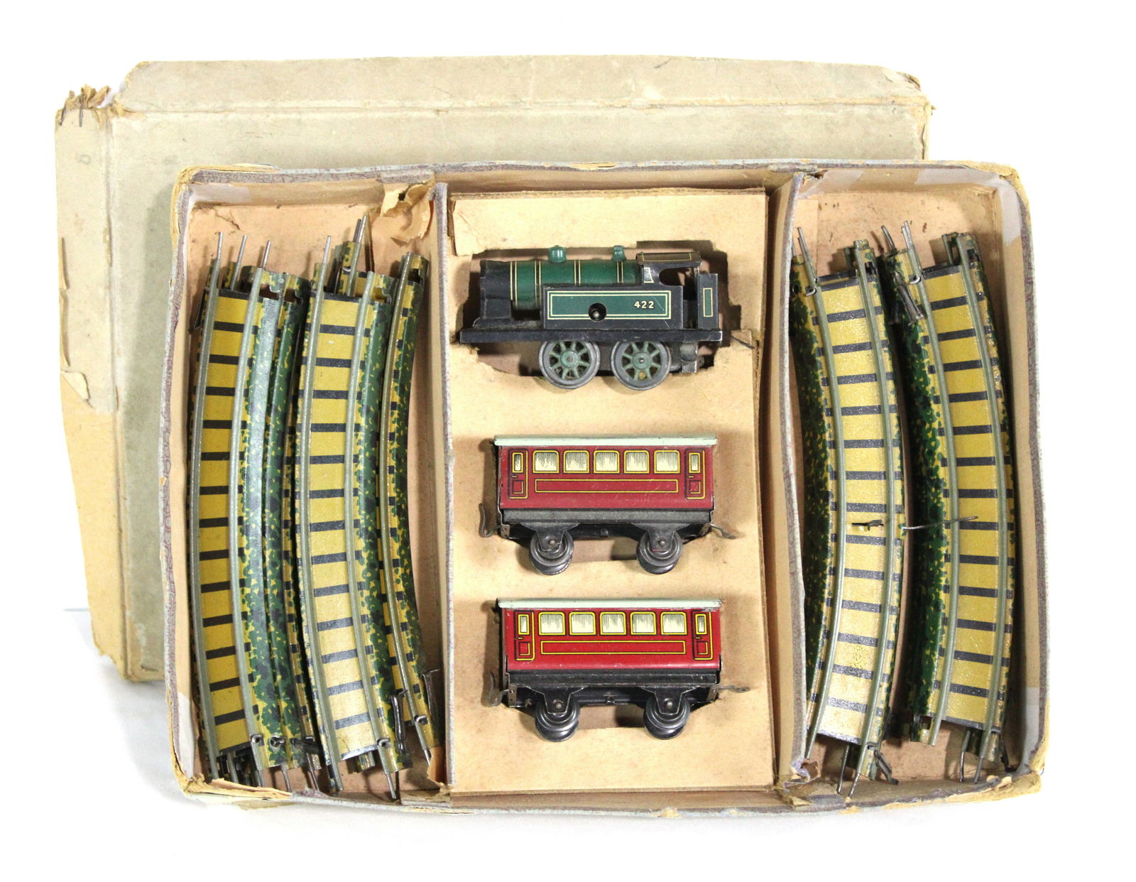 Karl Bub Pre-War Train Set in Box, 1930s (1 of 2)