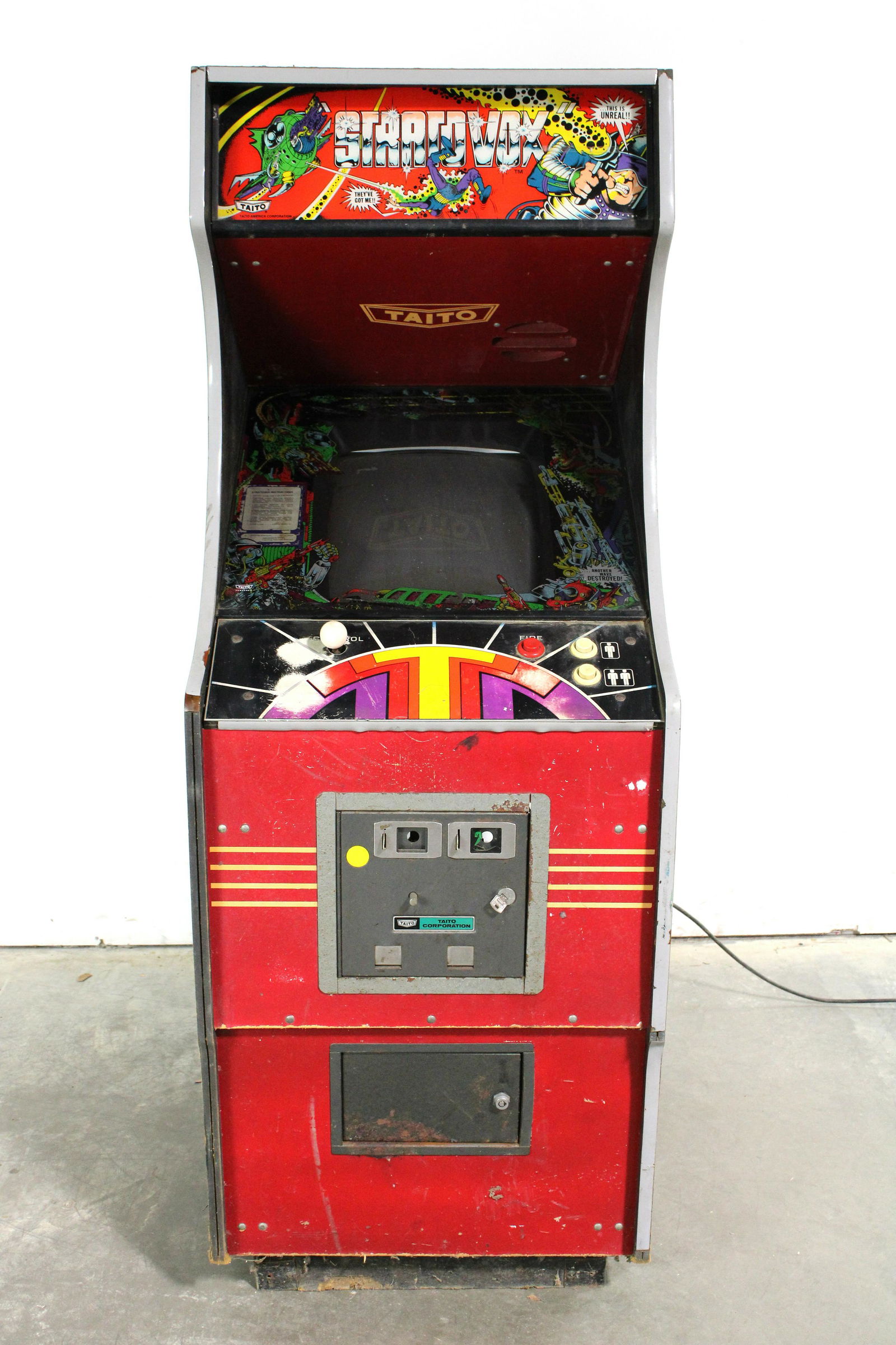 Taito Stratovox Arcade Game (1 of 4)