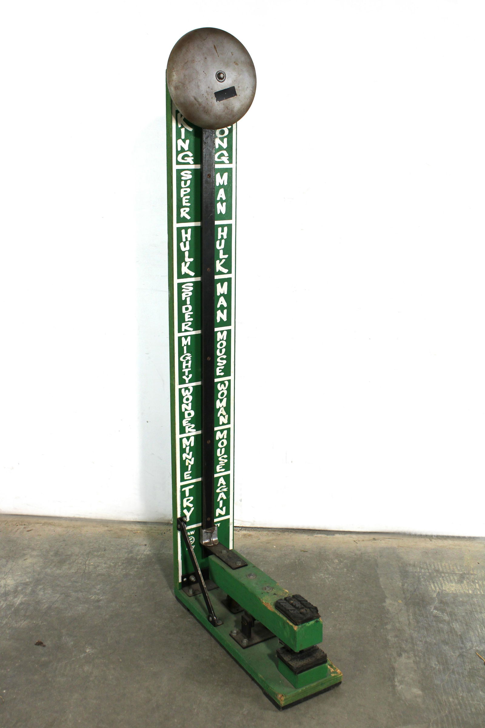 Kiddie Strength Tester Carmival Game, 1970s (1 of 3)