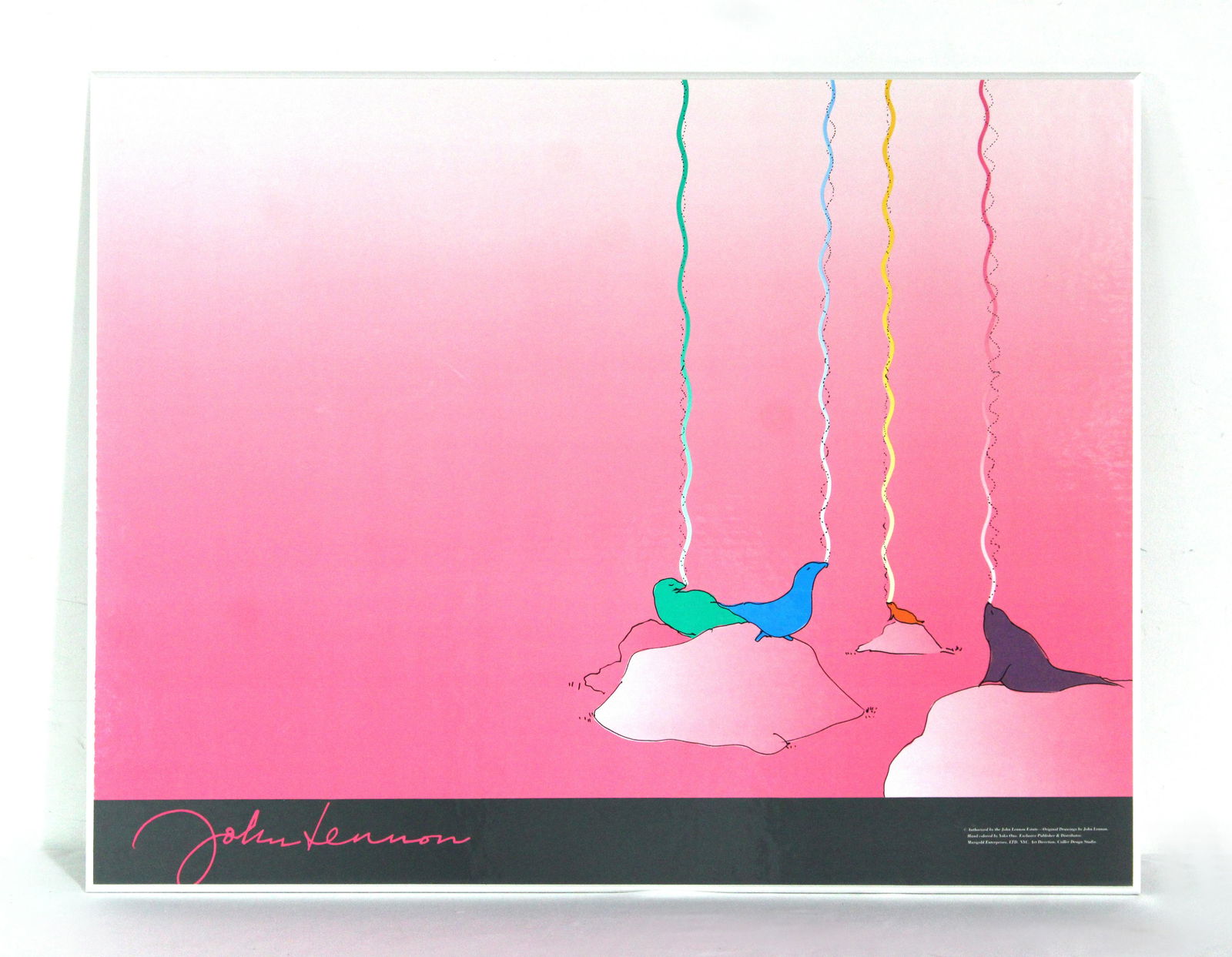 John Lennon Seals Poster (1 of 3)