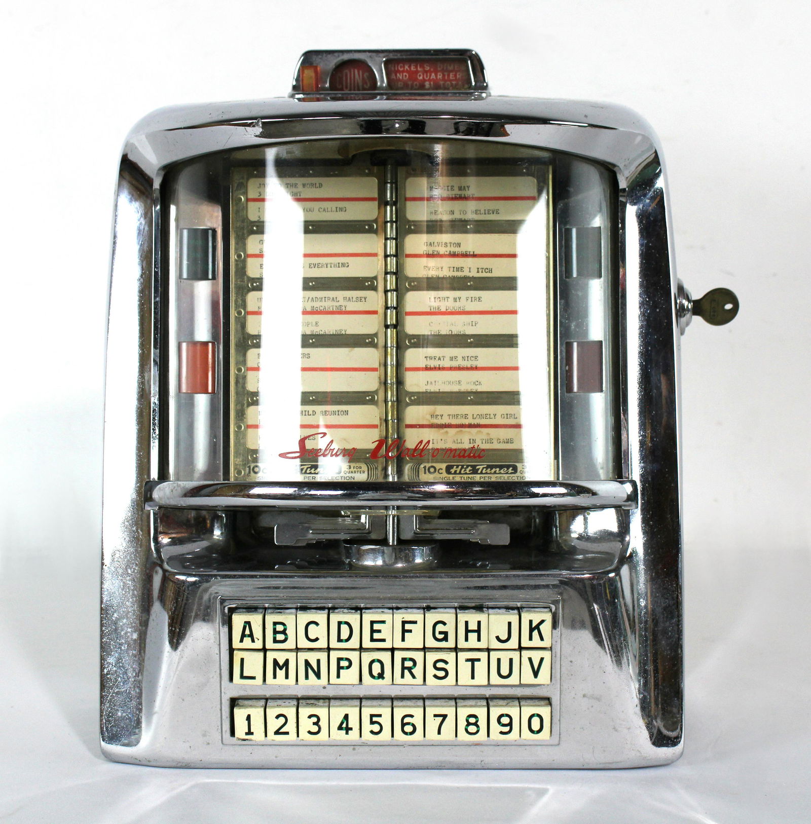 Seeburg Wall-O-Matic Coin Op Wallbox for Jukebox (1 of 1)