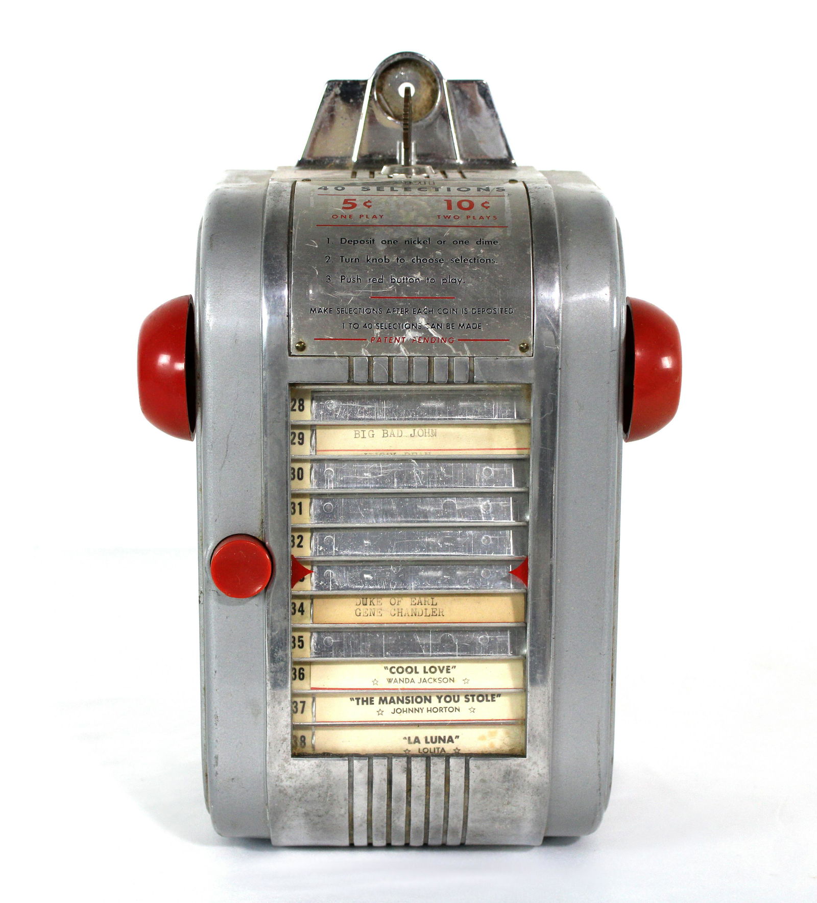 AMI 40 Select Coin Op Wallbox for Jukebox (1 of 3)