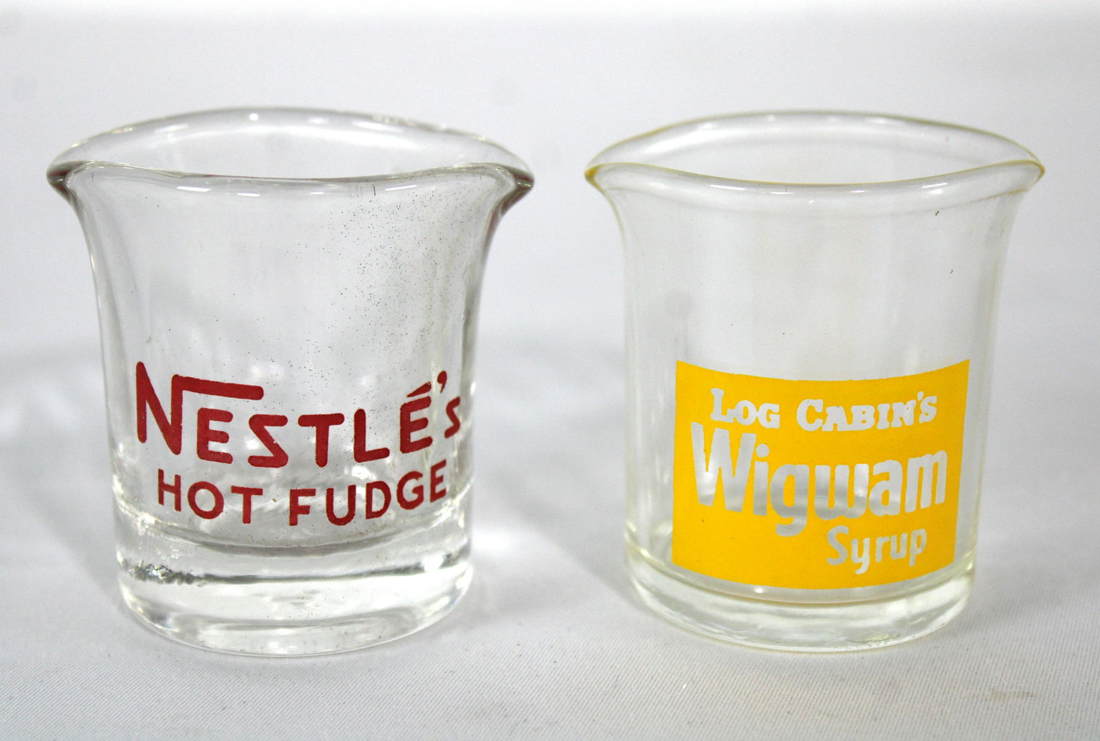 Nestle's and Log Cabin Syrup Cups (1 of 1)