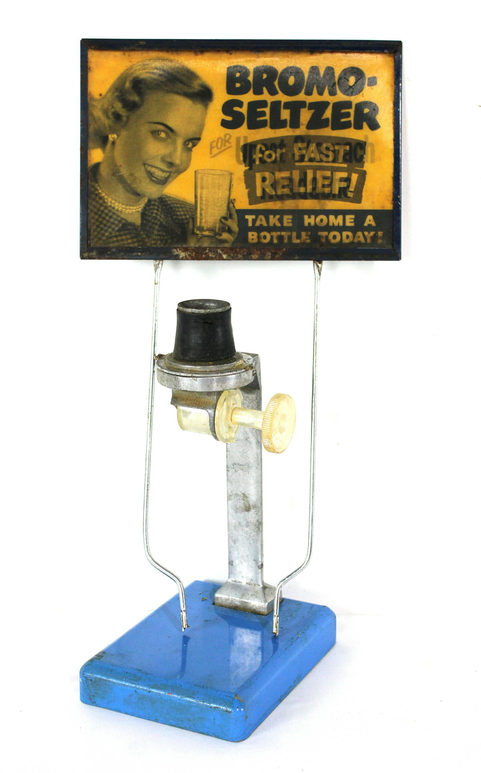 Bromo-Seltzer Countertop Dispenser (1 of 2)