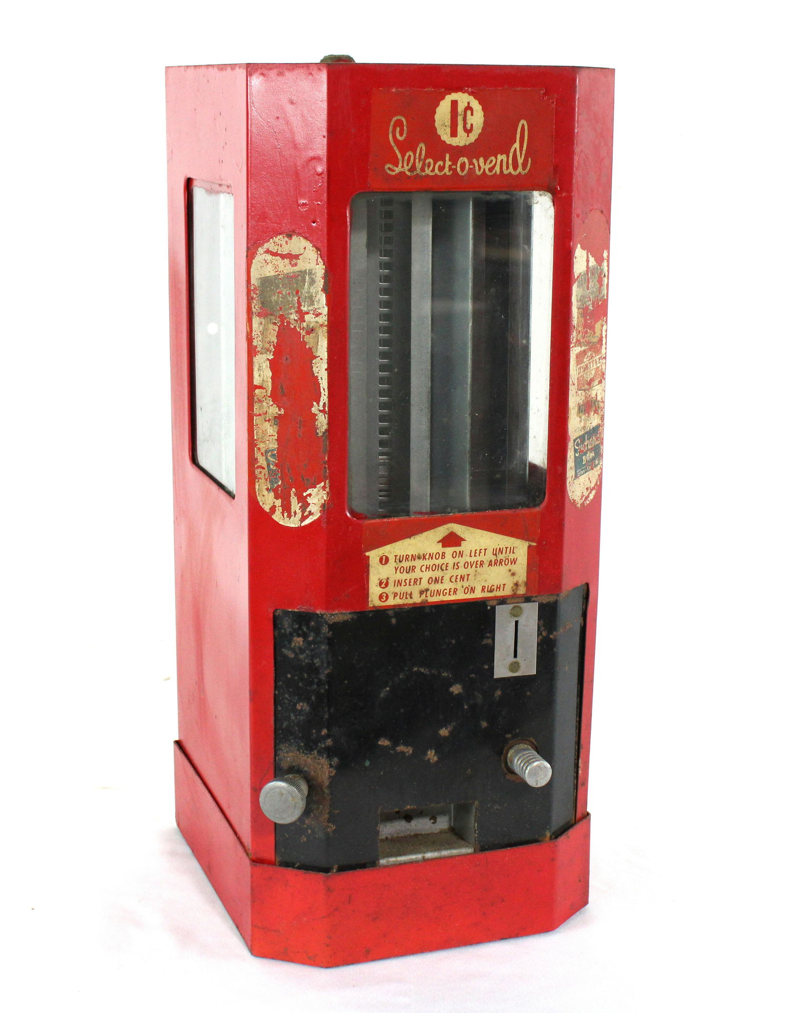 Select-O-Vend 1 Cent Coin Op Vendor (1 of 2)