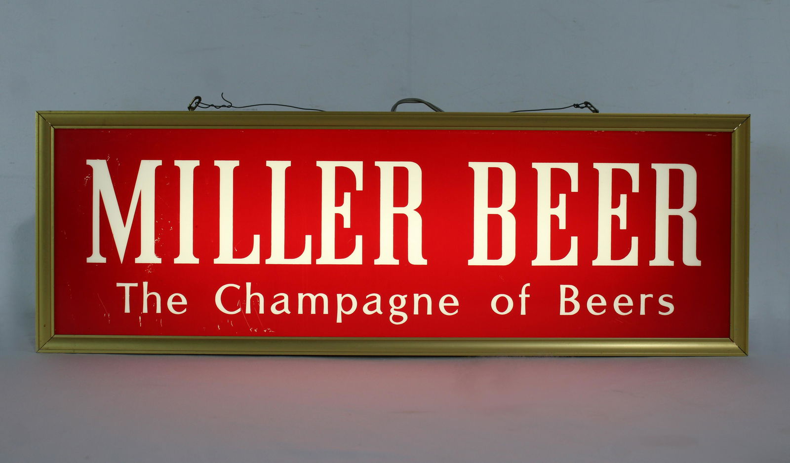 Miller Beer Light Up Sign (1 of 2)