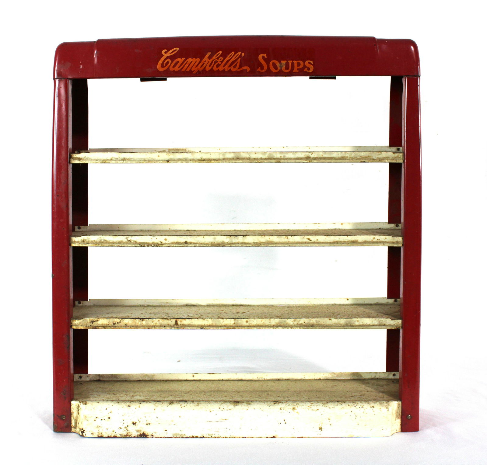 Campbell Soups Metal Store Display Shelf (1 of 2)