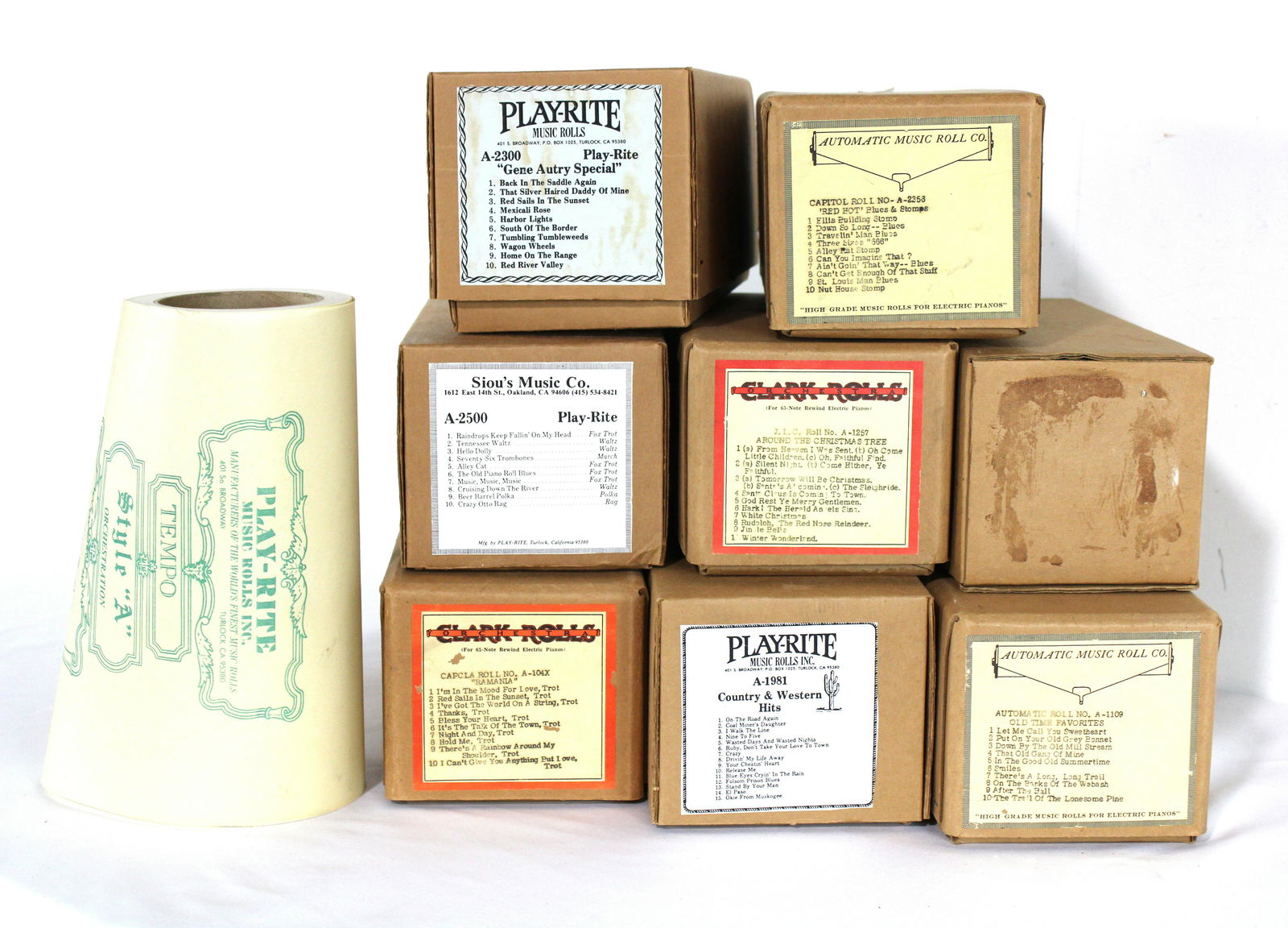 Player Piano Rolls for Nickelodeon (1 of 2)