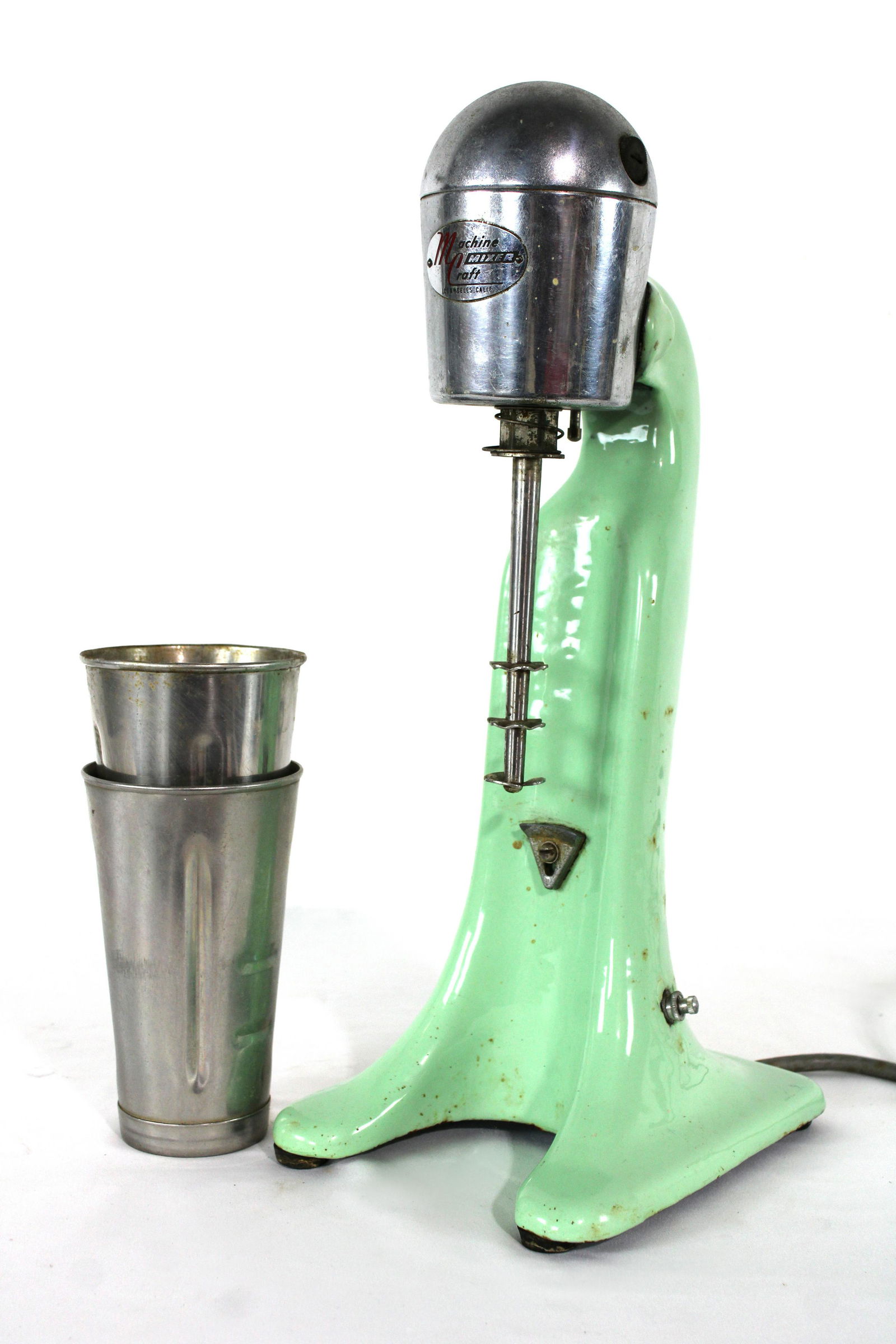 Porcelain Machine Craft Milkshake Mixer with Cups (1 of 2)