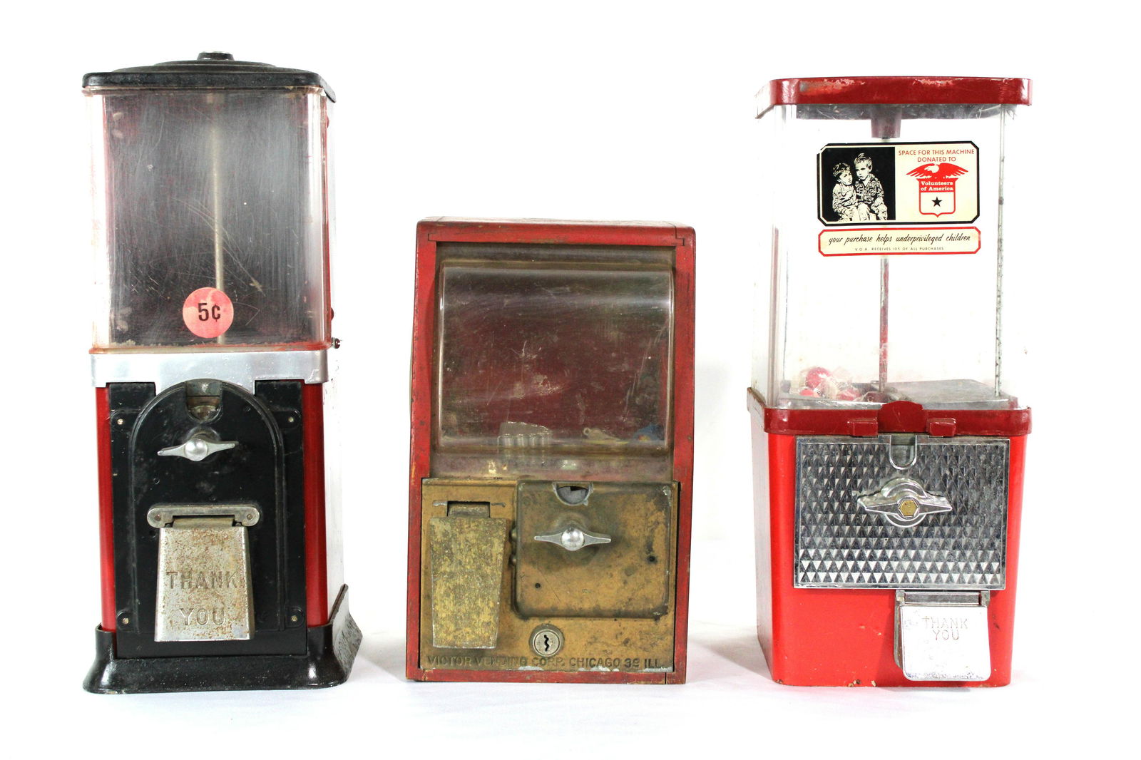 Gumball Vendors Incl. Victor Baby Grand (1 of 2)