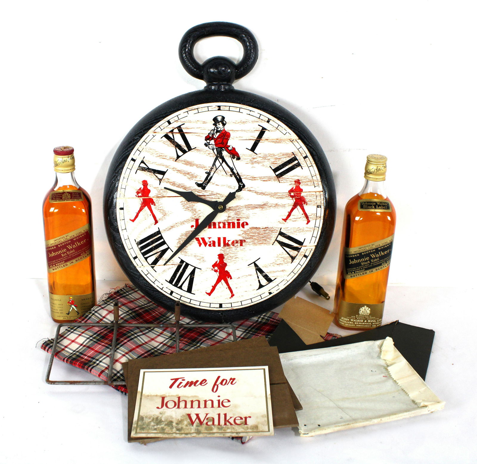 NOS Johnny Walker Clock Bar Display (1 of 4)