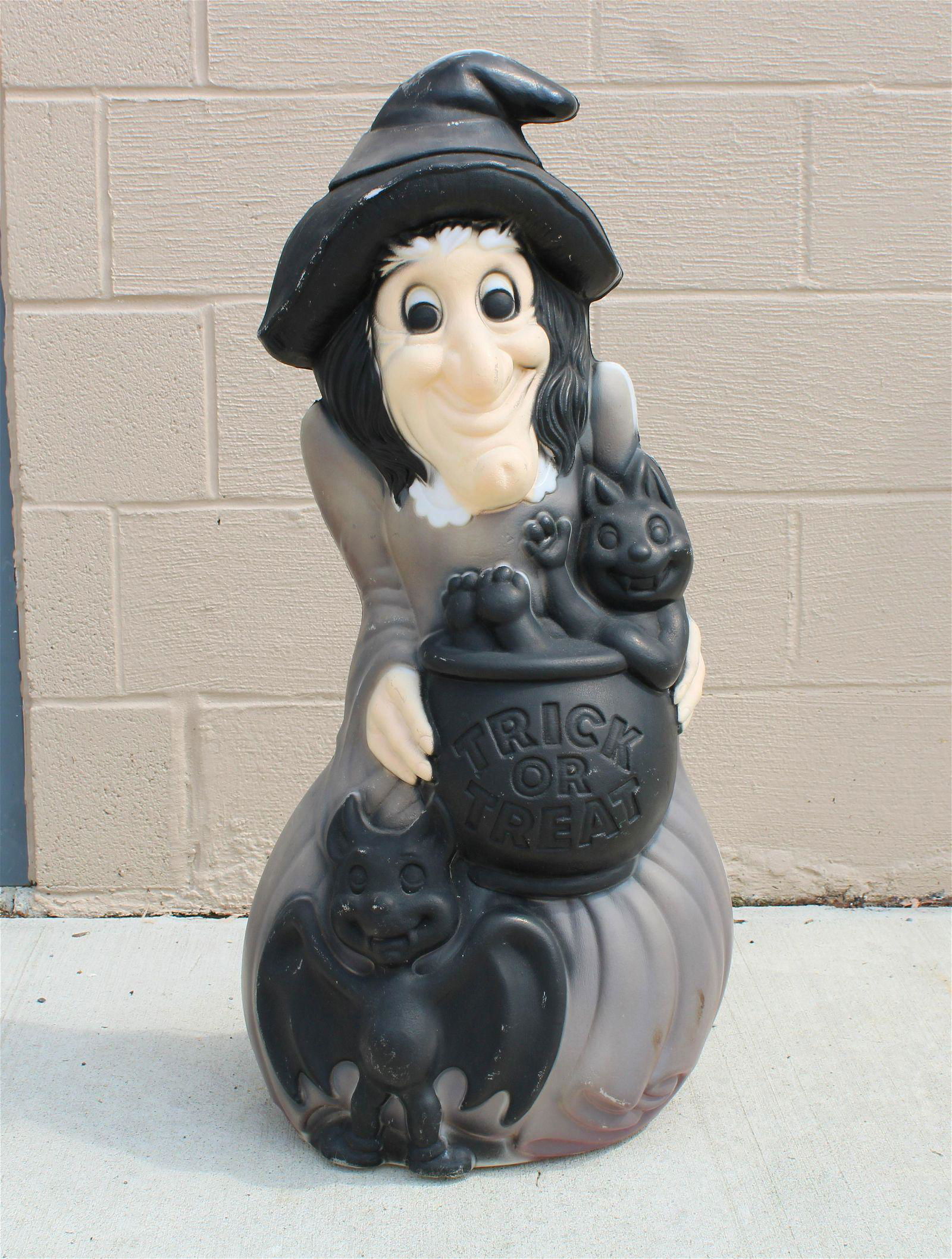 Witch Halloween Vintage Blow Mold (1 of 2)
