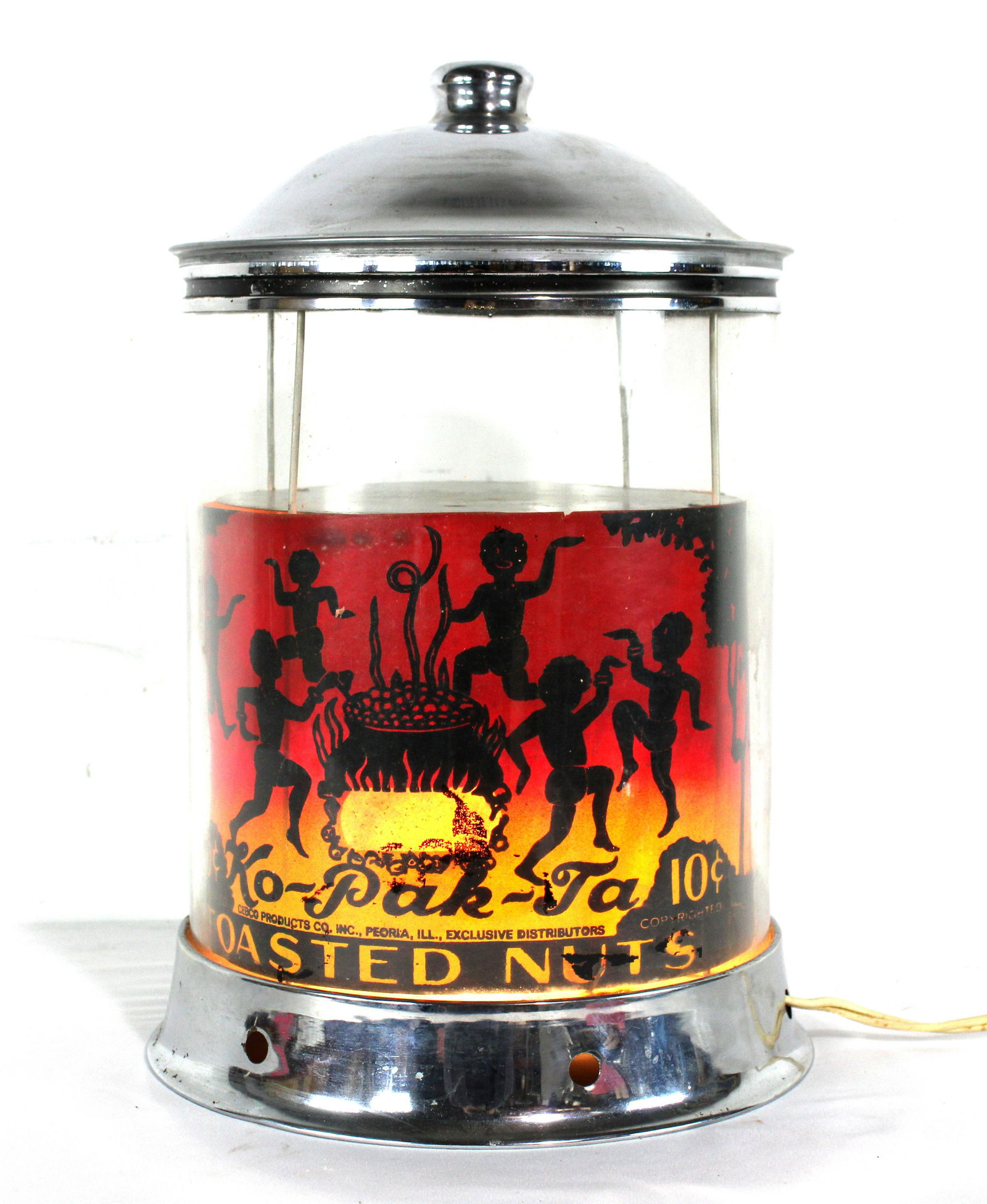Ko-Pak-Ta Toasted Nuts Roating Light Display (1 of 4)