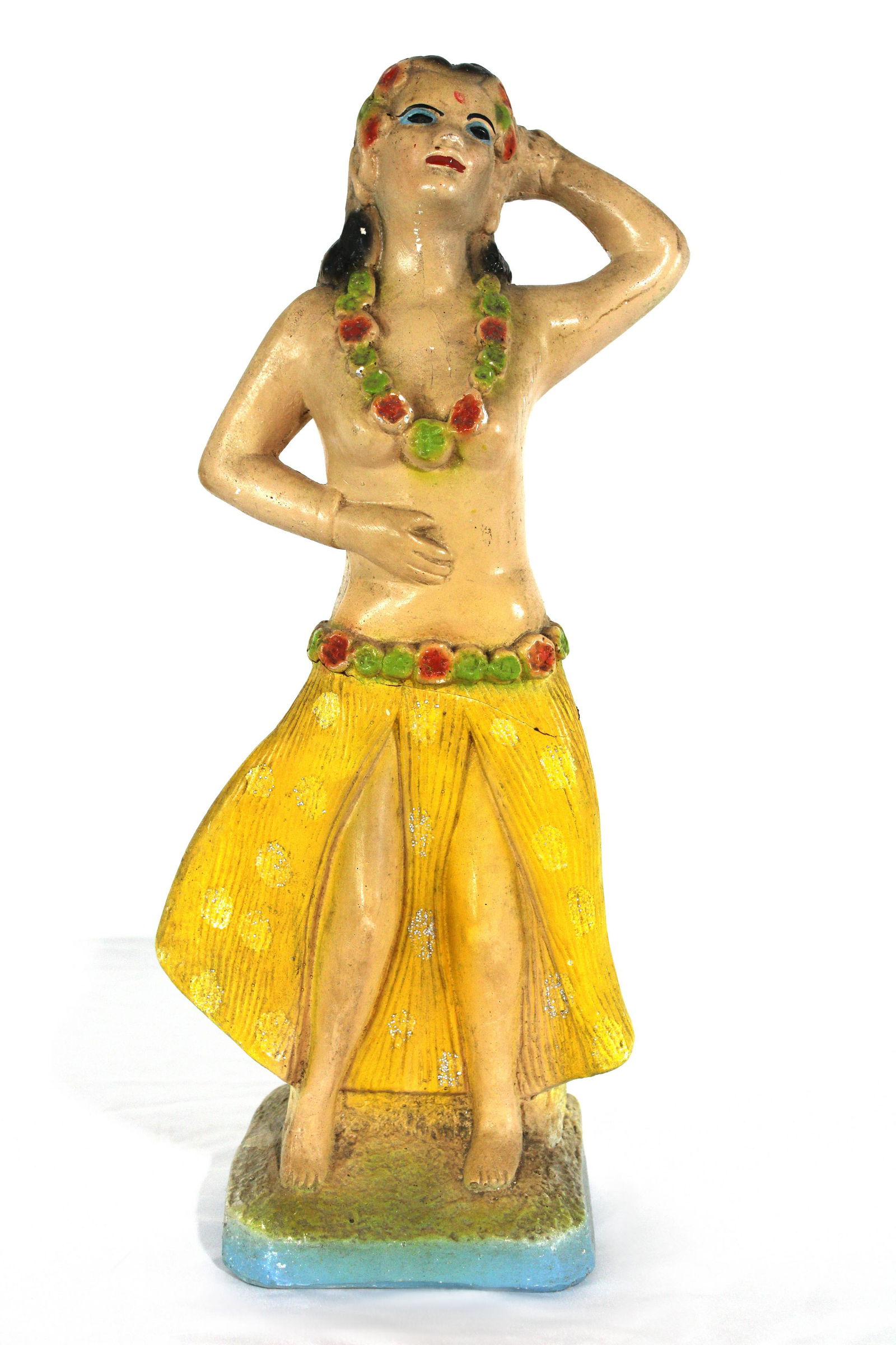 Chalkware Hula Girl (1 of 2)