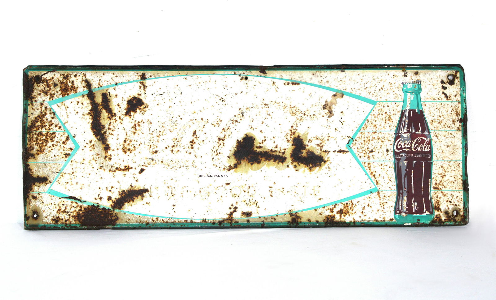 Coca Cola Fishtail Sign (1 of 2)