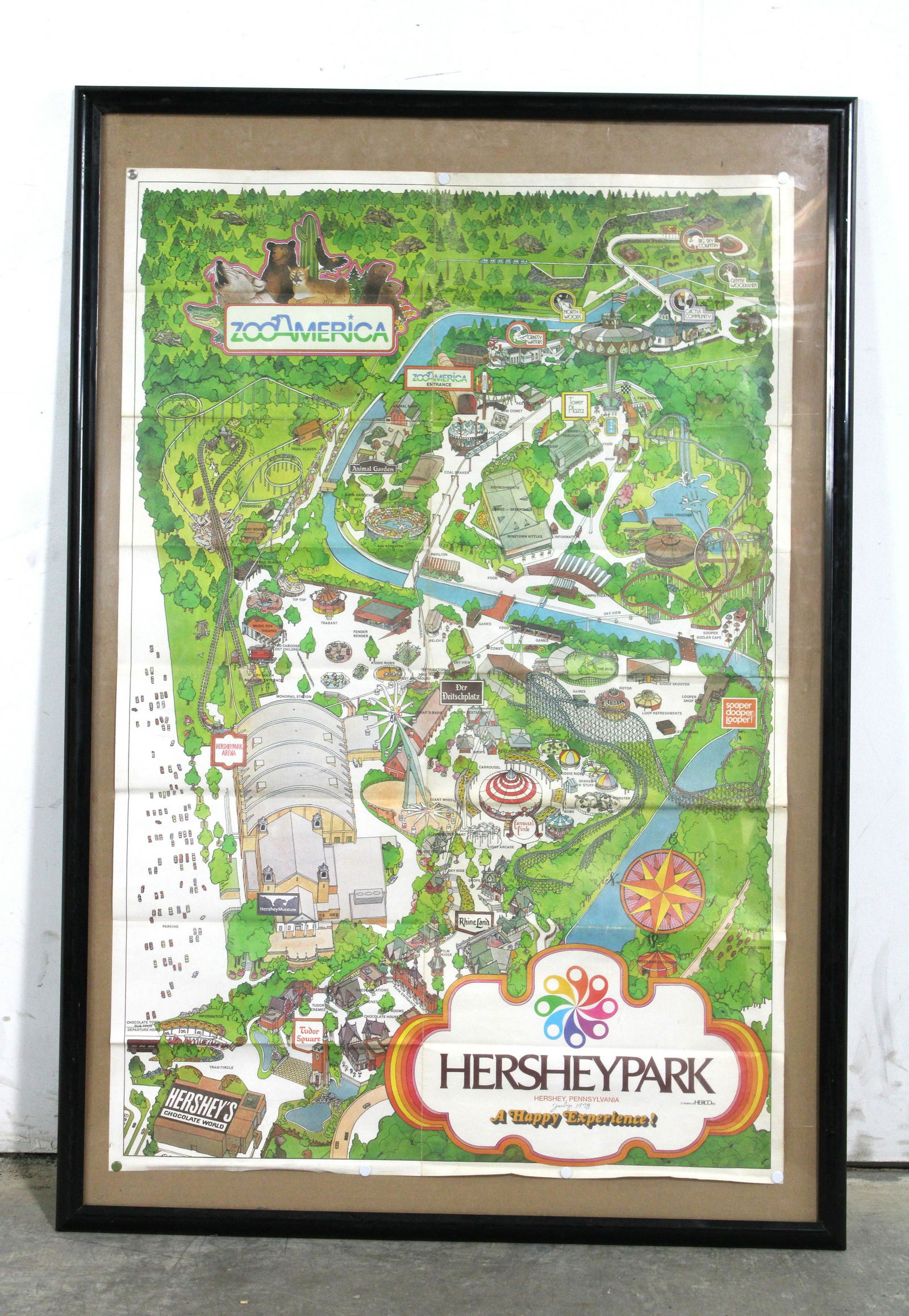 1970s Hershey Park Poster (1 of 2)