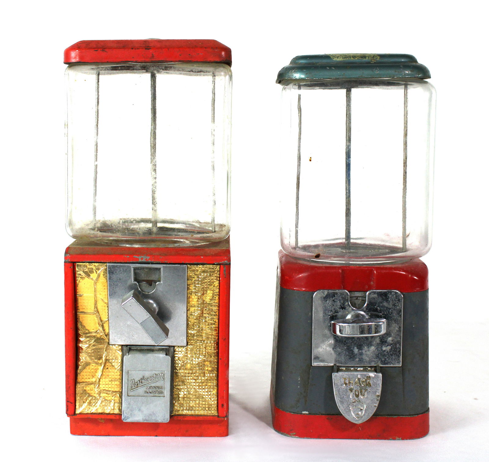 Gumball Vendors Incl. Northwestern and Oak (1 of 2)