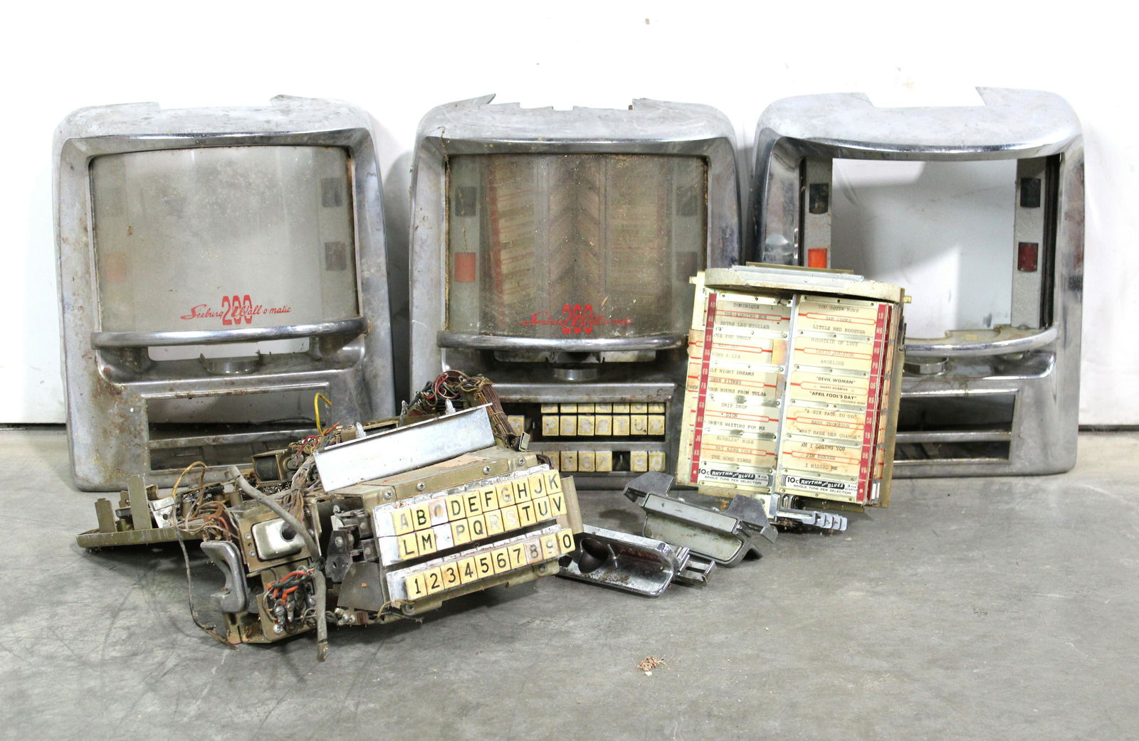 Seeburg Wallboxes for Parts (1 of 2)