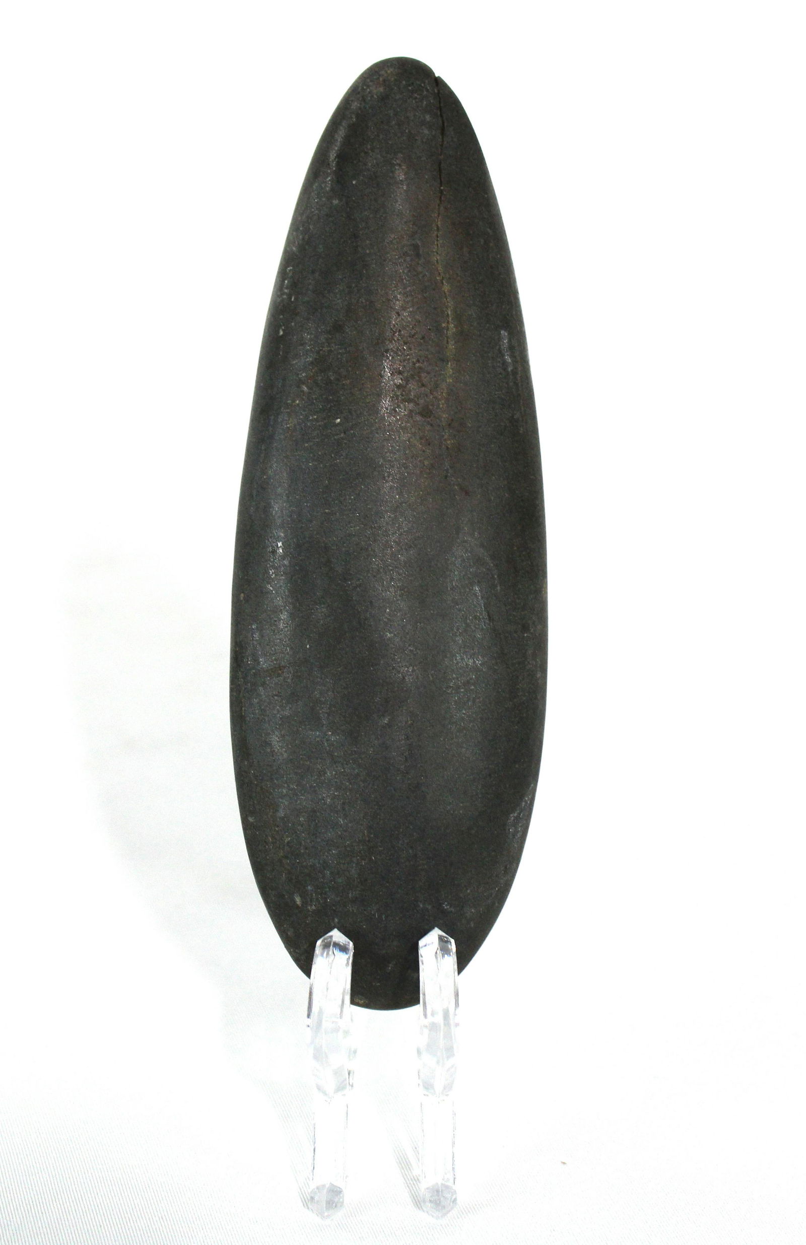 Pre-Columbian Stone Axe Head, 5.5" (1 of 2)