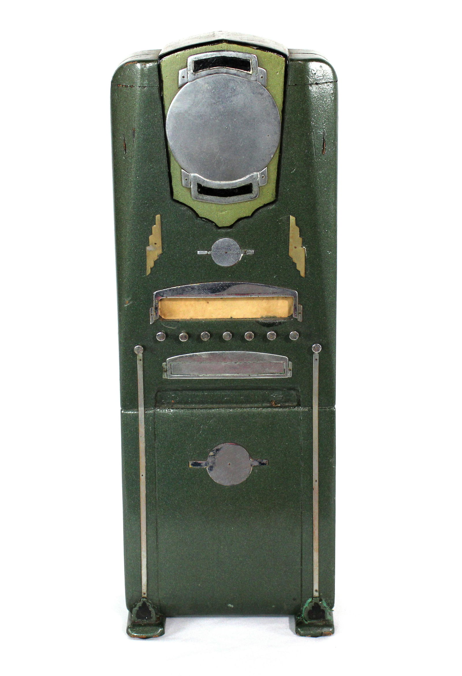 Prototype Salesman Sample Cigarette Coin Op Vendor, 1940s (1 of 3)