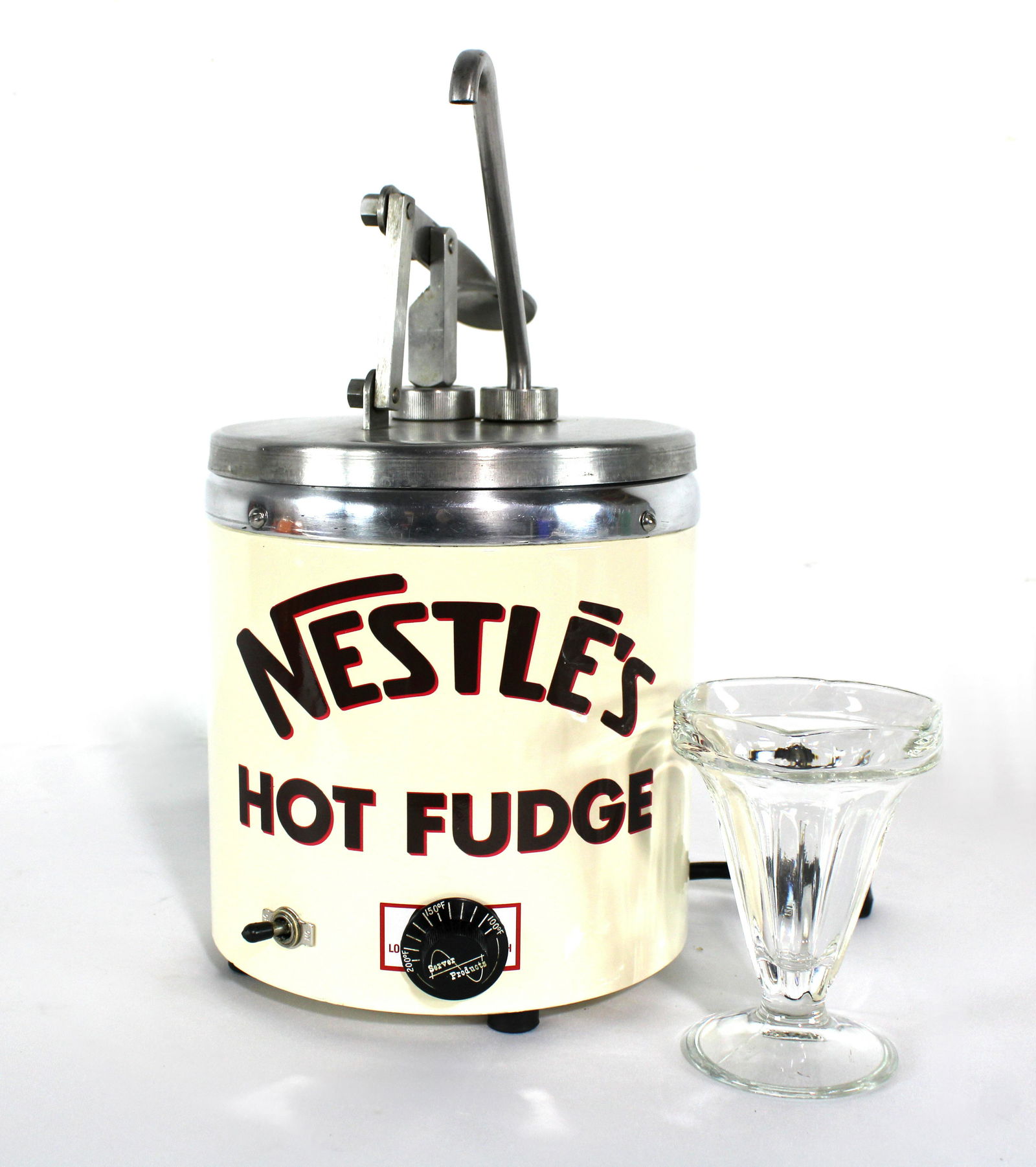 Restored Nestle's Hot Fudge Dispenser With Pump Handle (1 of 3)