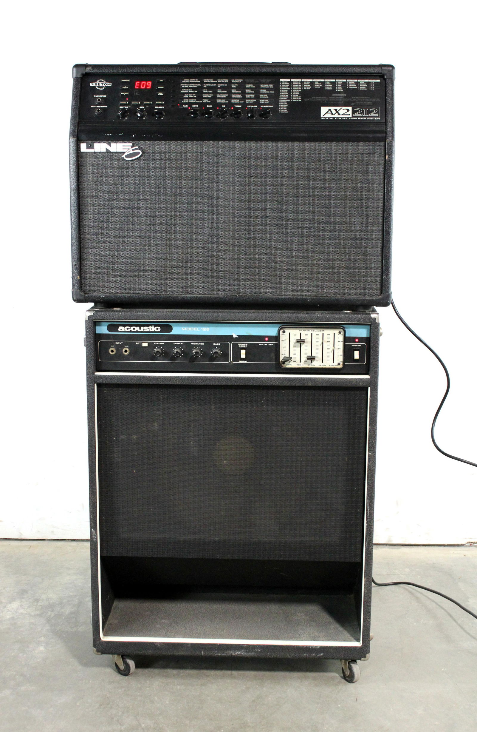 Acoustic Control Corp Model 126 Bass Combo and Line6 AX2 212 Amp (1 of 2)