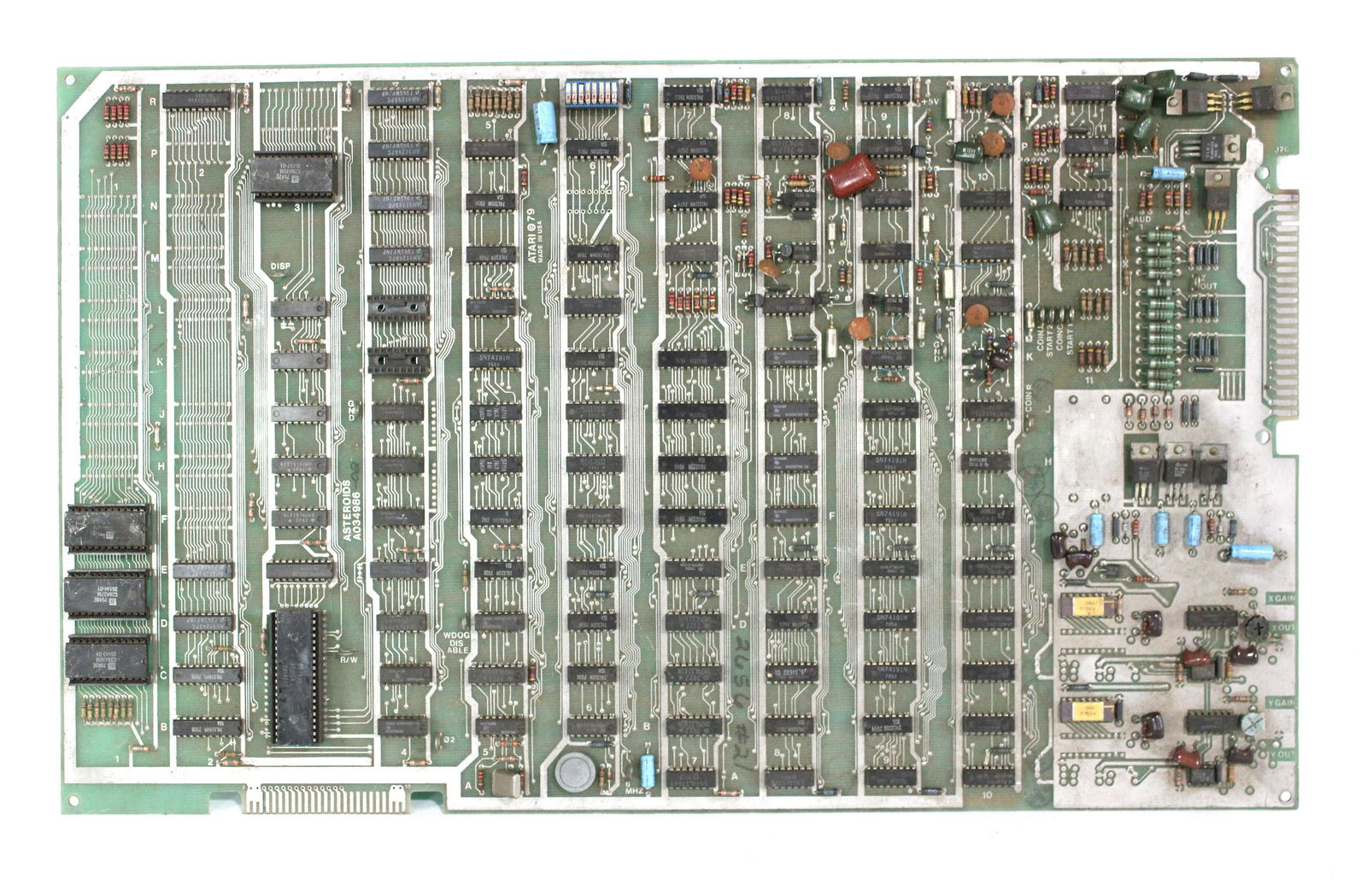 Atari Asteroids Arcade Game Board (1 of 1)