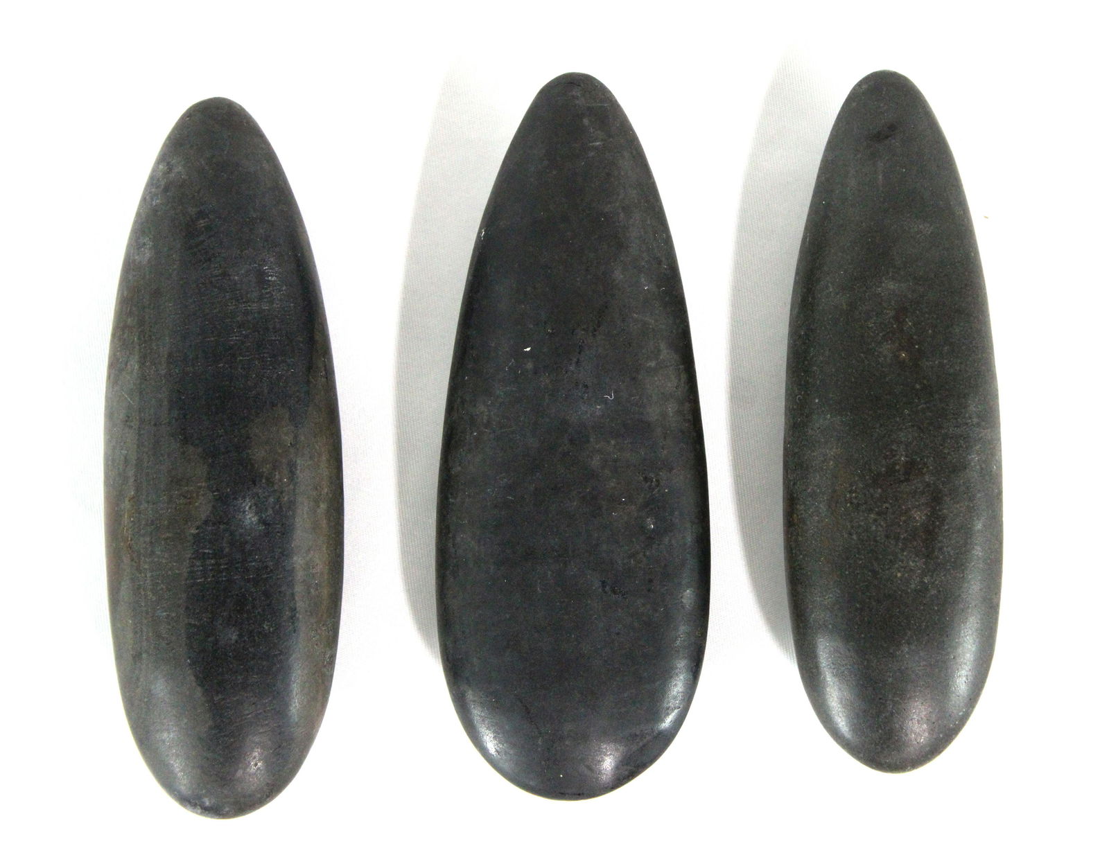 Pre-Columbian Stone Axe Heads, Largest 5" (1 of 2)