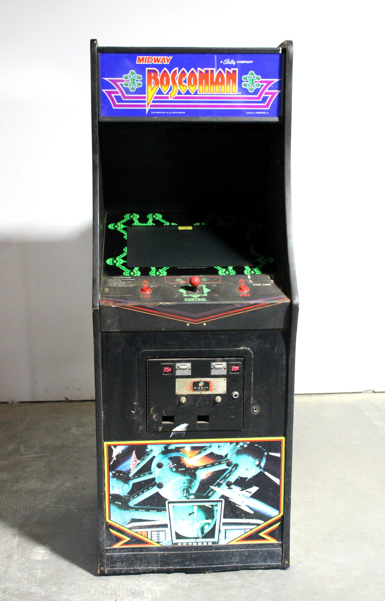 Midway Bosconian Arcade Game (1 of 3)