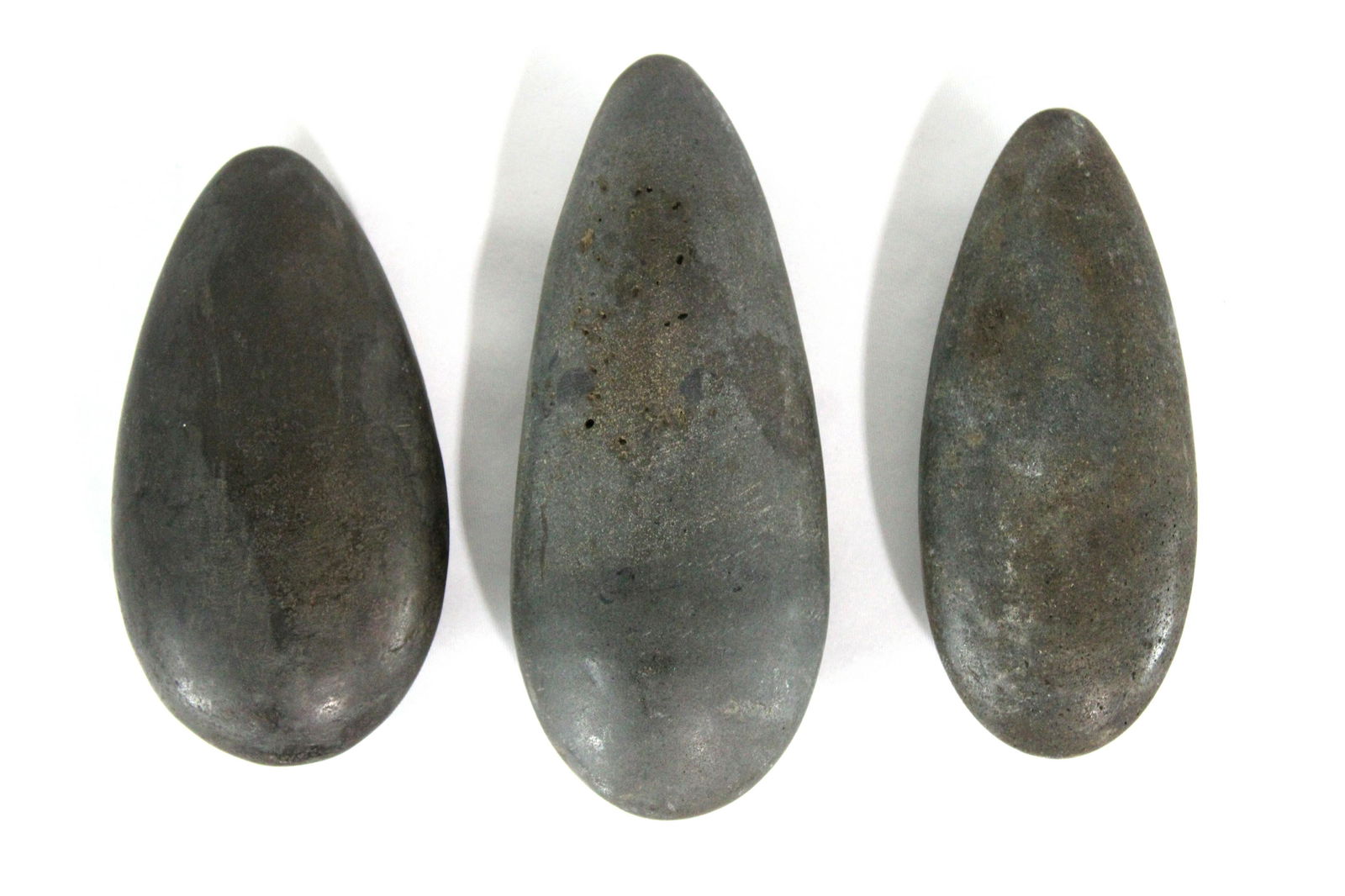 Pre-Columbian Stone Axe Heads, Largest 5" (1 of 2)