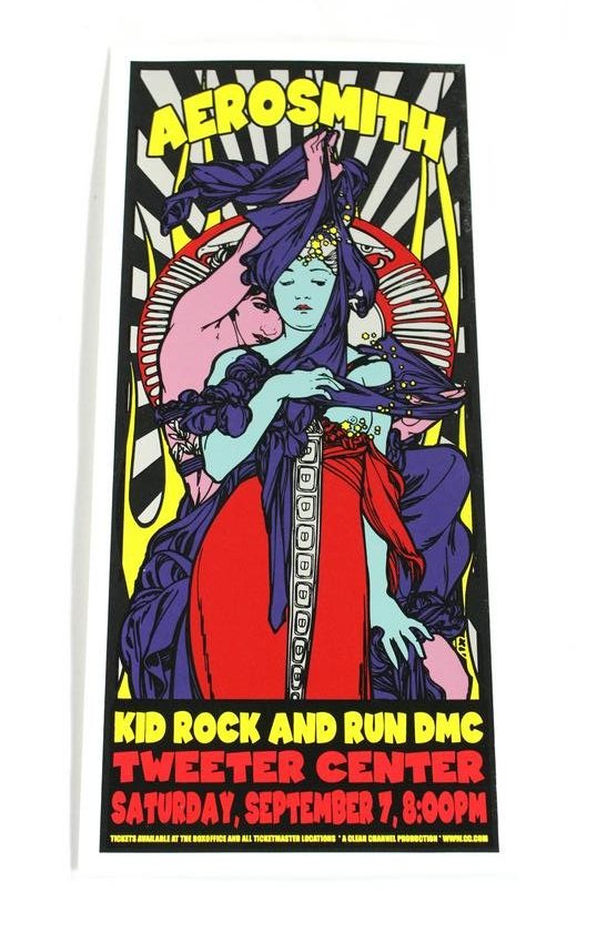 Aerosmith Tweeter Center Poster, 2002 (1 of 1)