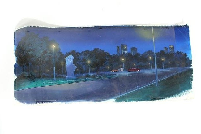 Parking Lot Animation Cell (1 of 1)