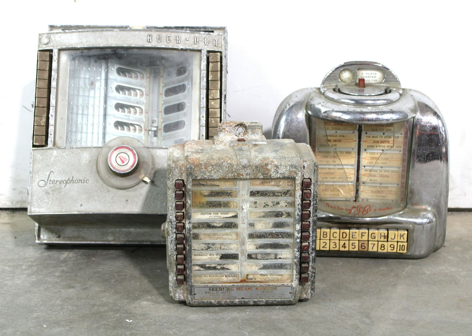 Wallboxes incl. Seeburg 3W1 (1 of 3)