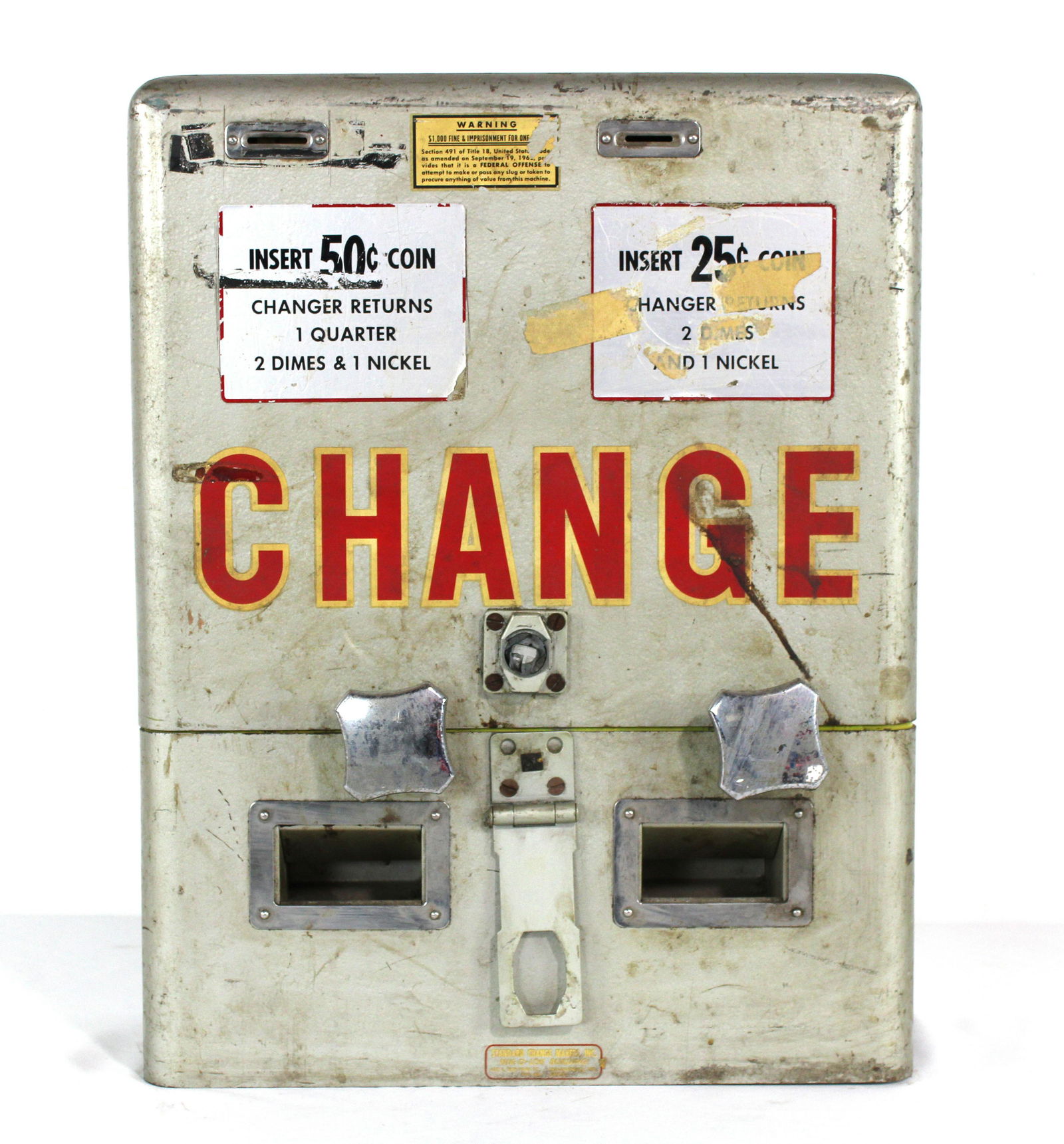 Vintage Wall Mount Change Vendor (1 of 2)