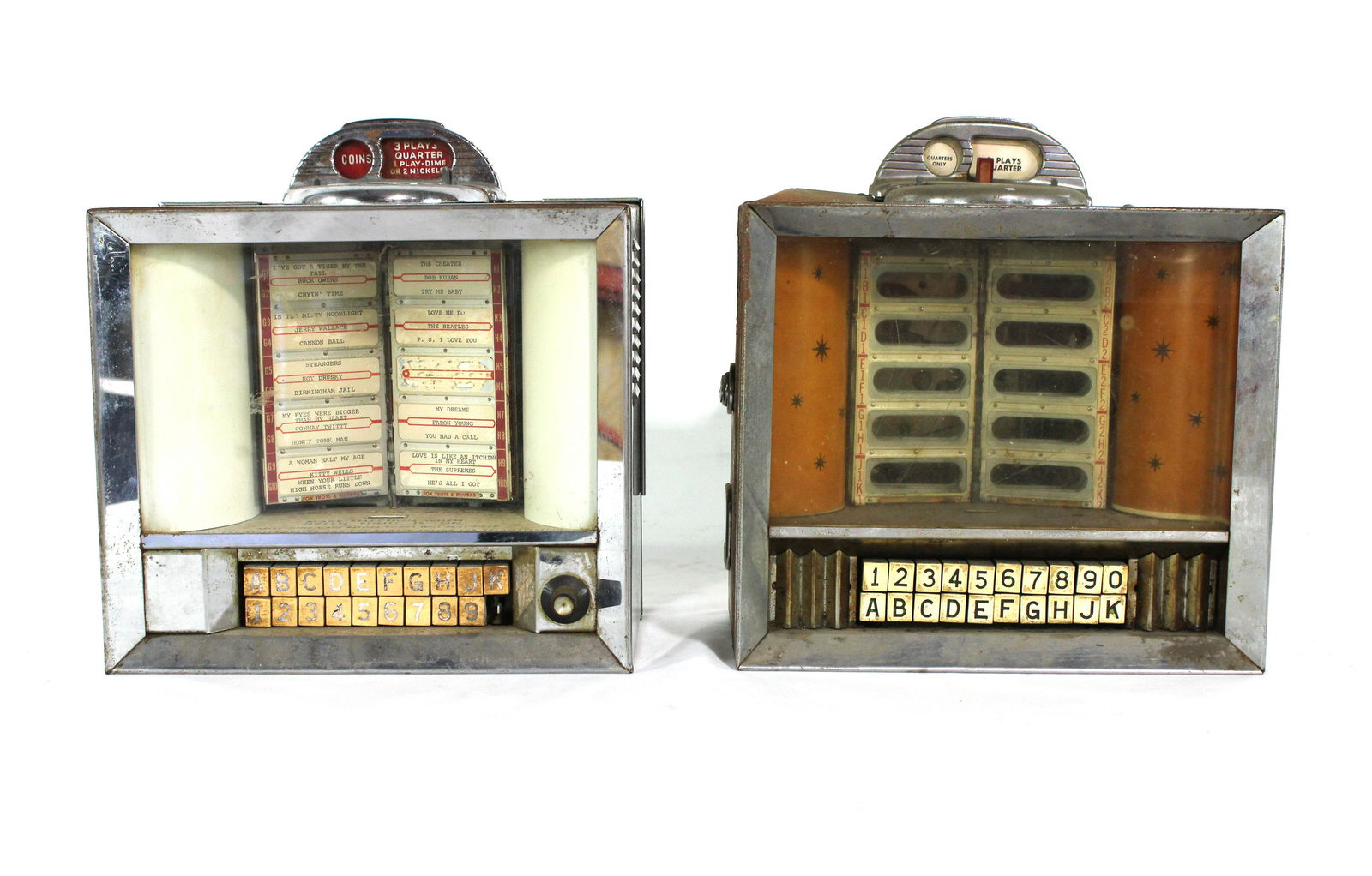 Seeburg 3W100 100 Select Coin Op Wallboxes (1 of 3)