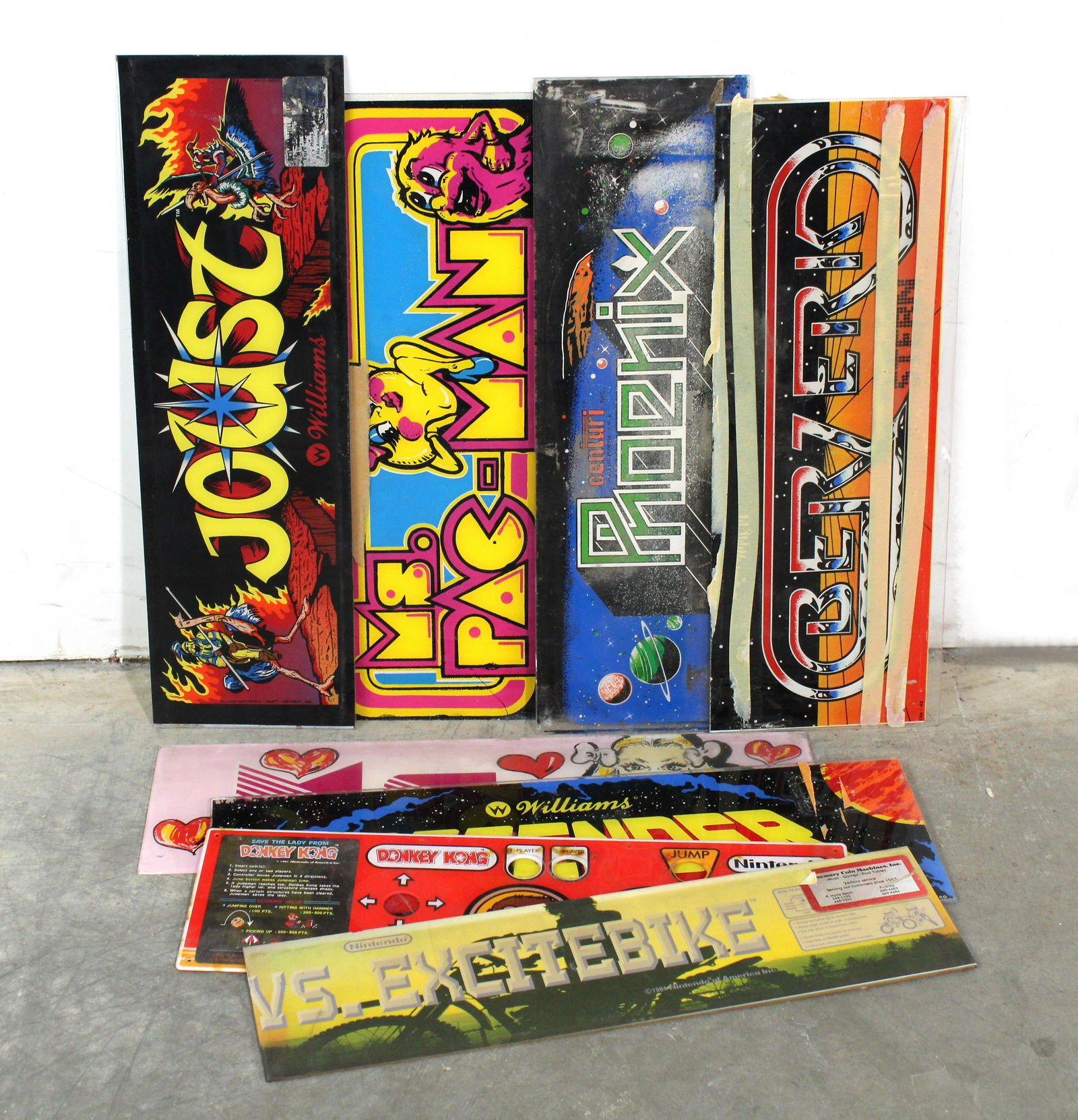 Arcade Game Headers incl. Joust (1 of 1)