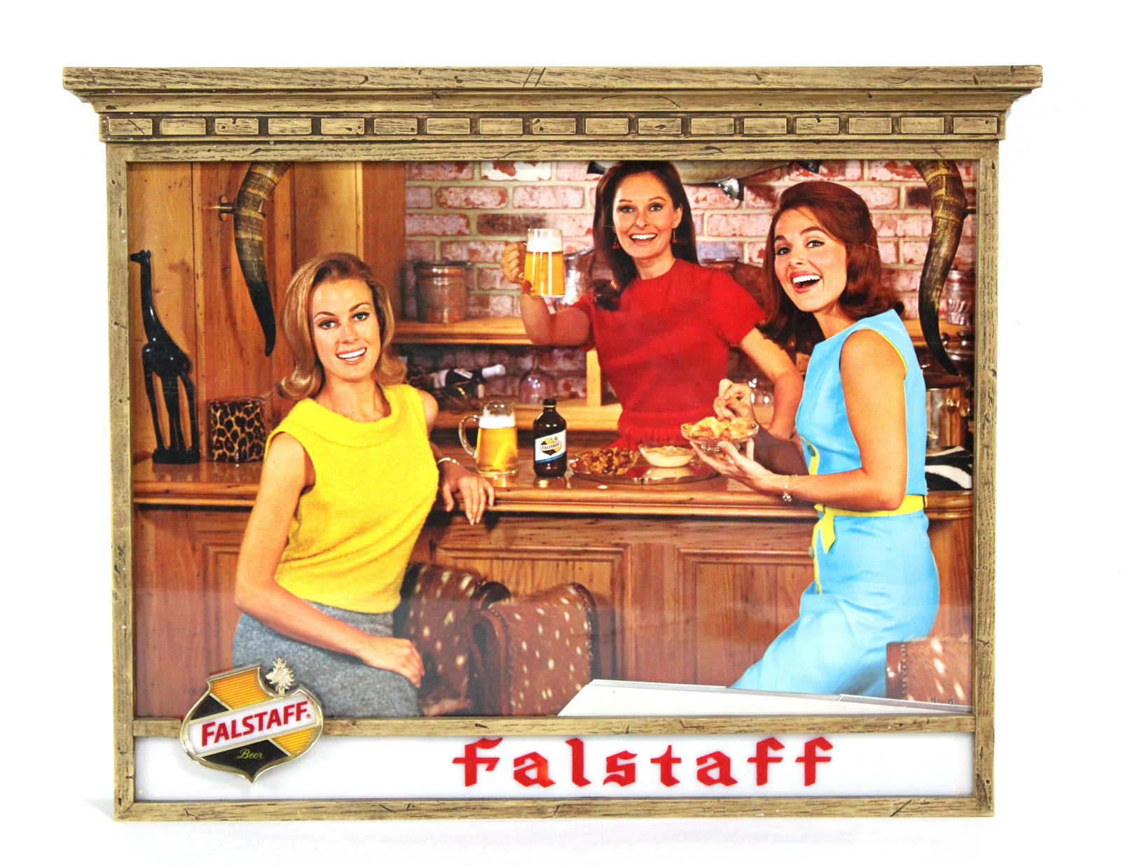 Falstaff Beer Advertising Sign (1 of 2)
