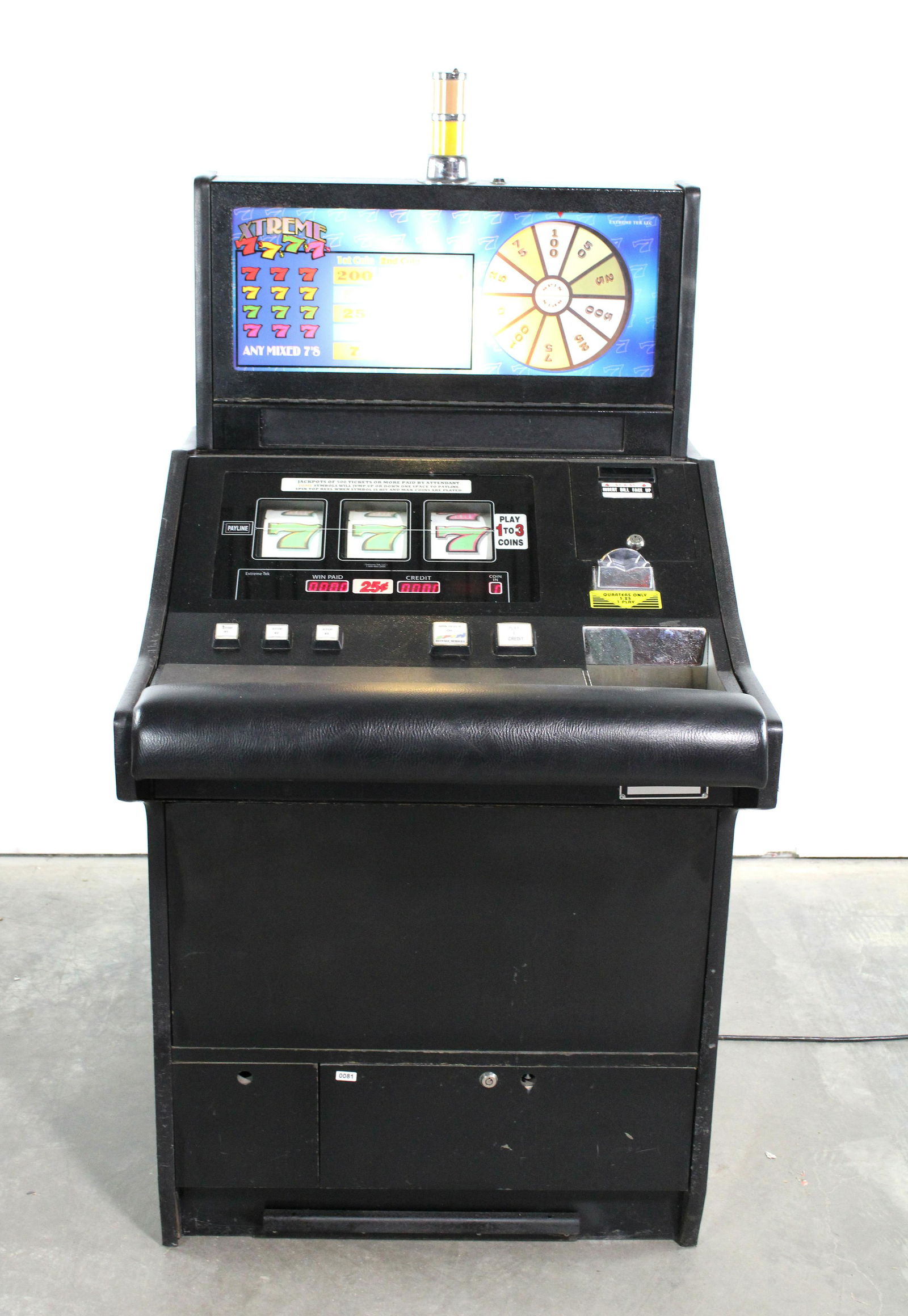 Extreme 7's Slot Machine, 1994 (1 of 2)