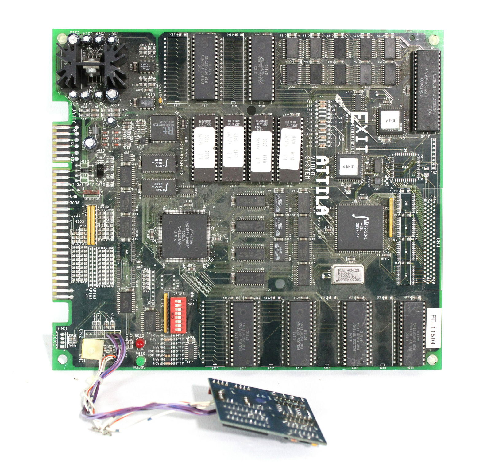 Police Trainer Arcade Game Board (1 of 1)