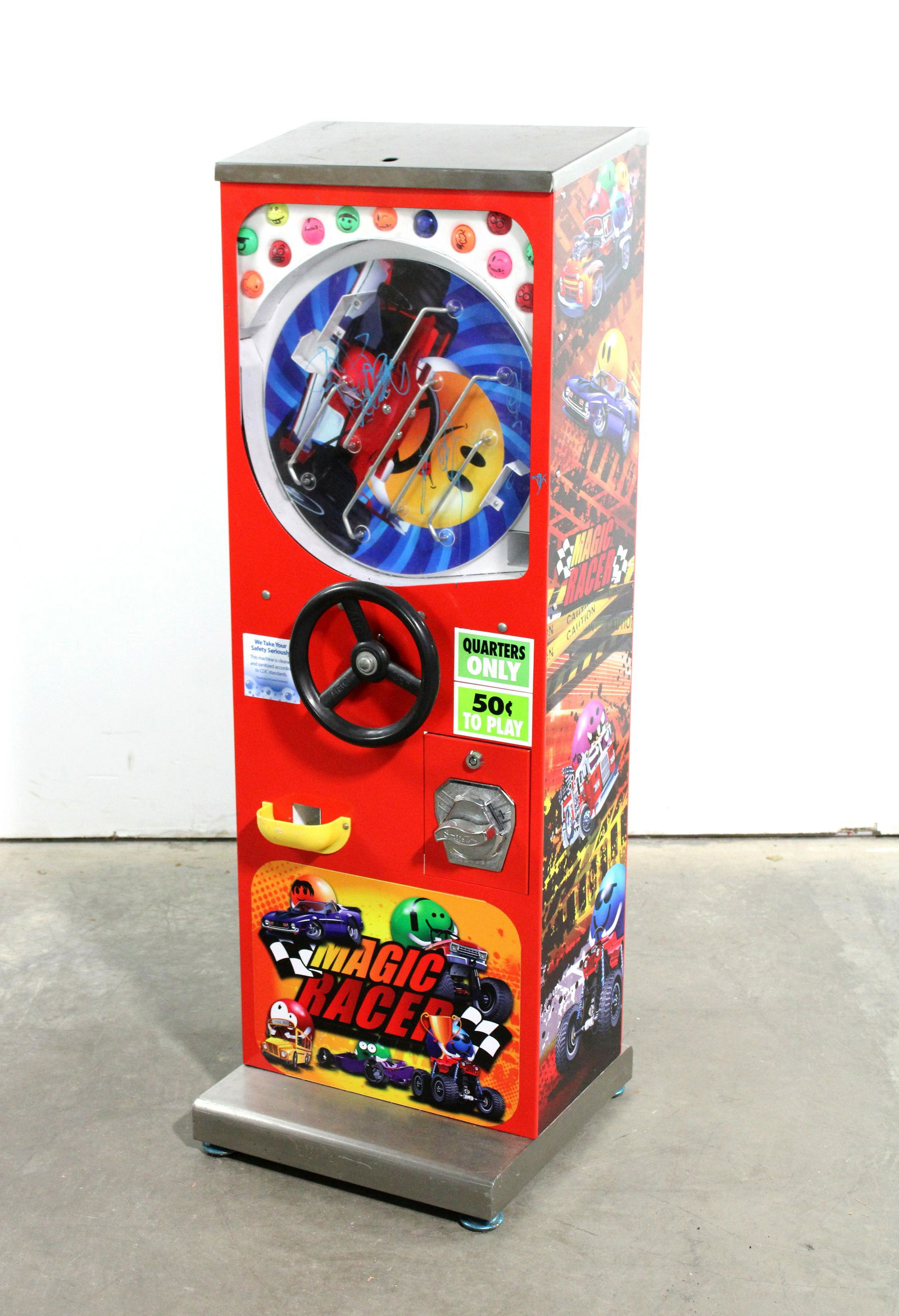 Magic Racer Coin Op Gumball Vendor (1 of 3)