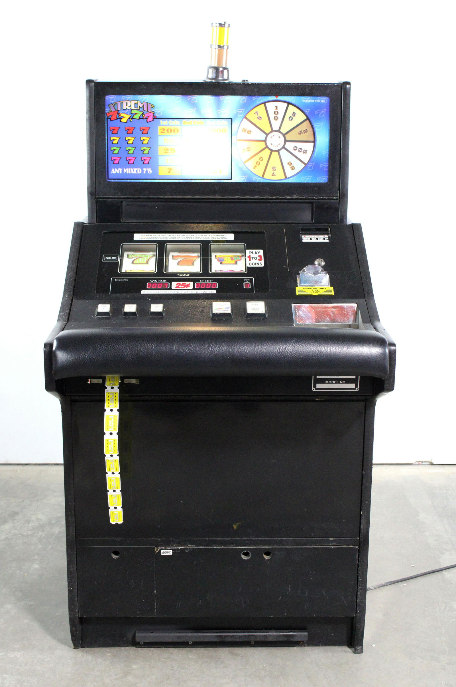 Extreme 7's Slot Machine, Lot 2 (1 of 3)