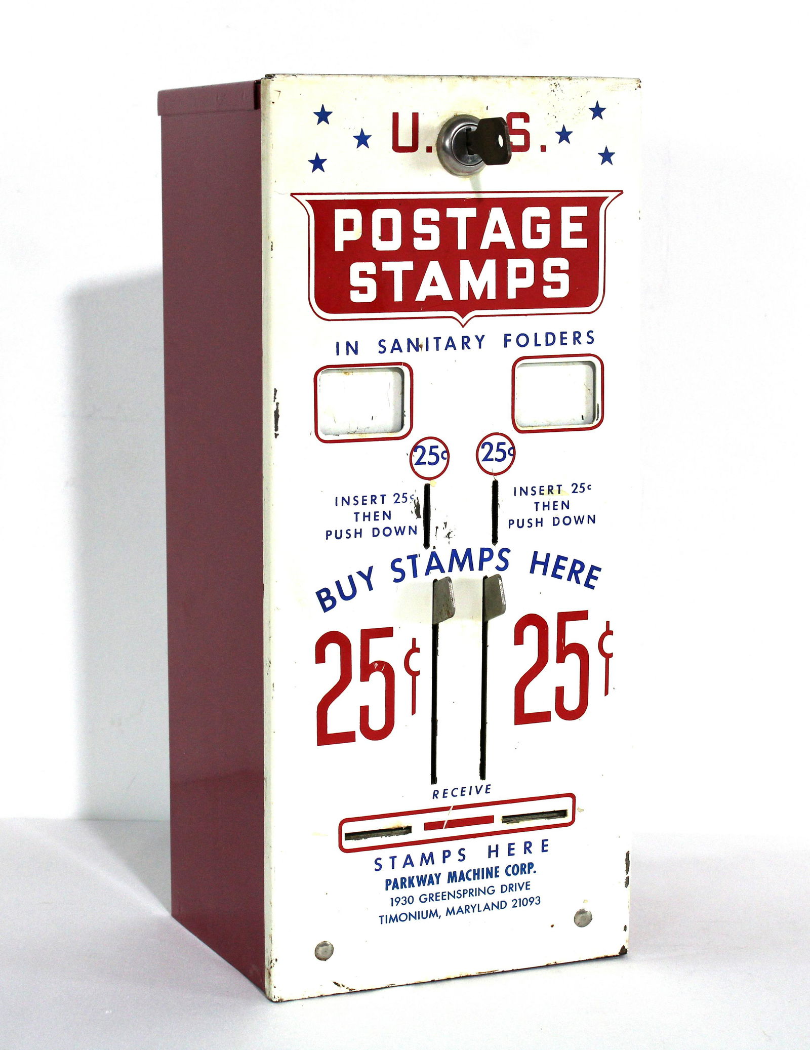 Postage Stamp Coin Op Vendor (1 of 2)