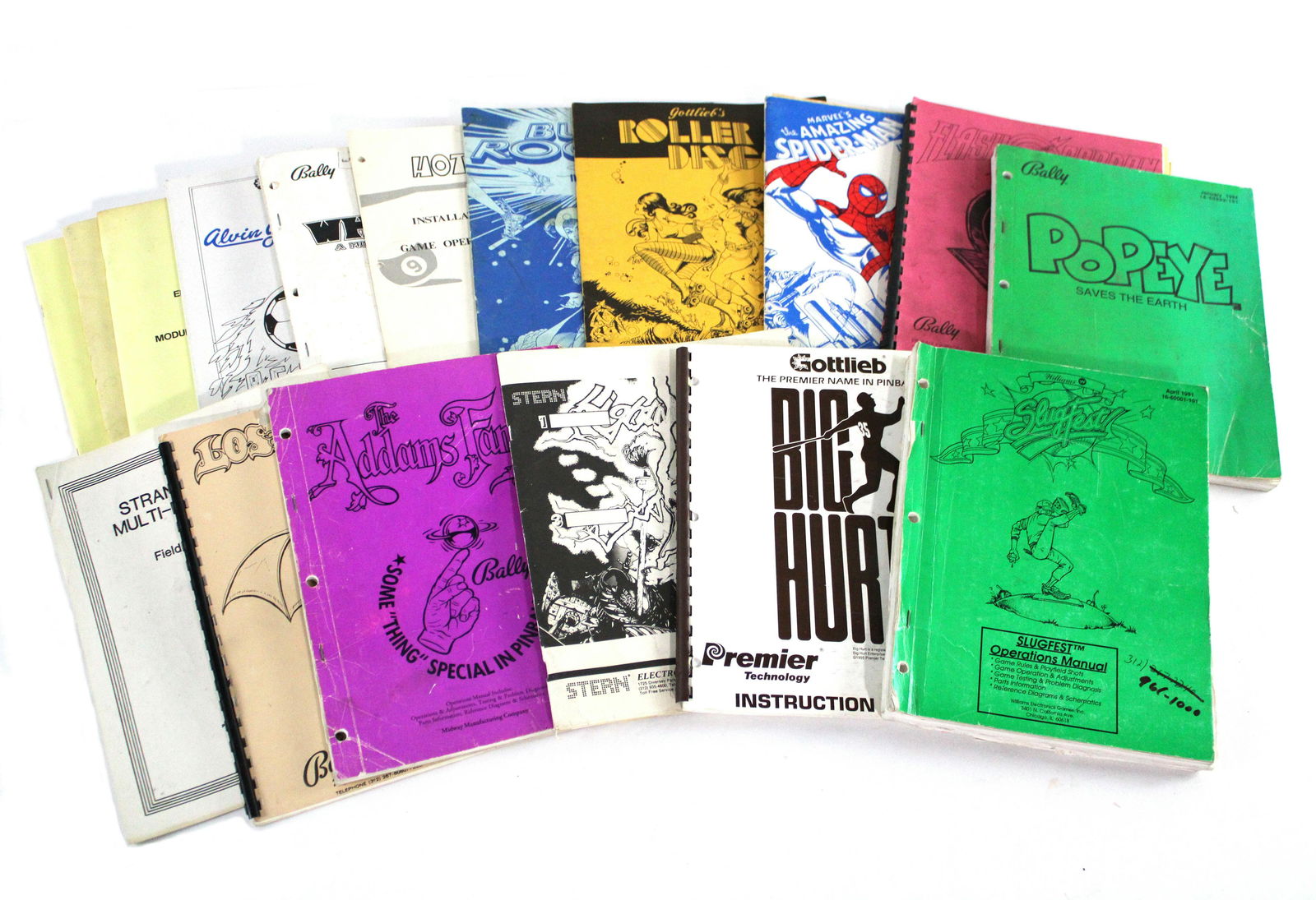 Pinball Manuals incl. Addams Family and Flash Gordon (1 of 1)