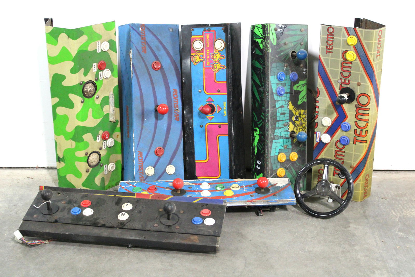 Arcade Game Control Panels (1 of 2)