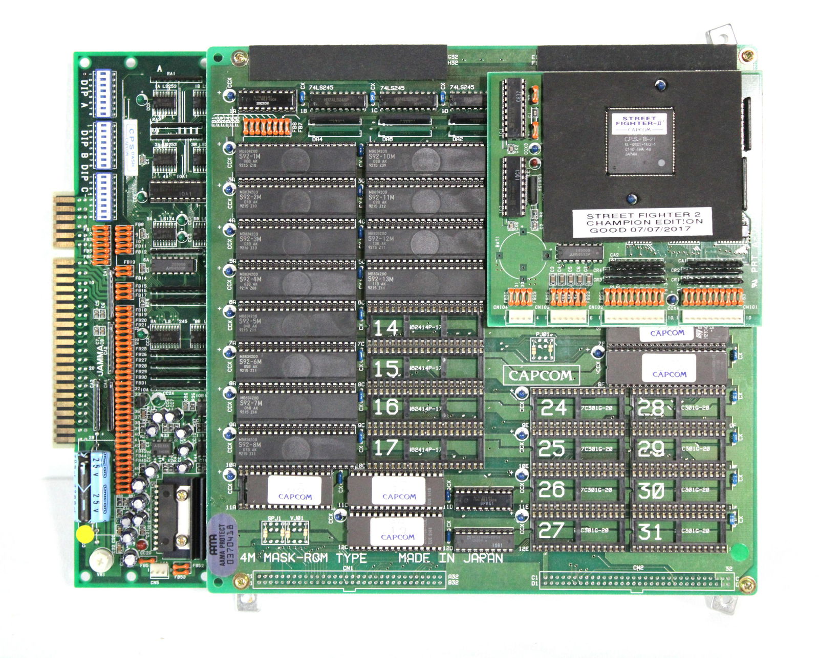 Street Fighter II Arcade Game Board Set (1 of 1)