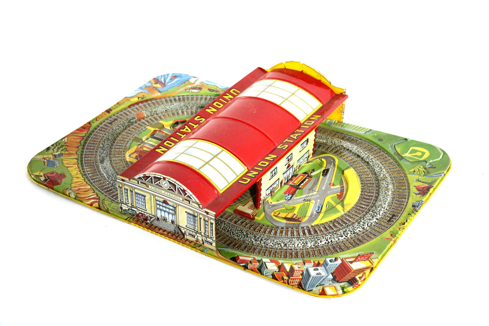 Marx Union Station Tin Toy (1 of 1)