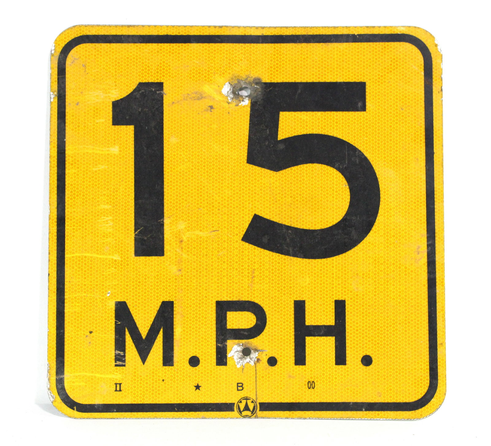 15 MPH Street Sign (1 of 1)