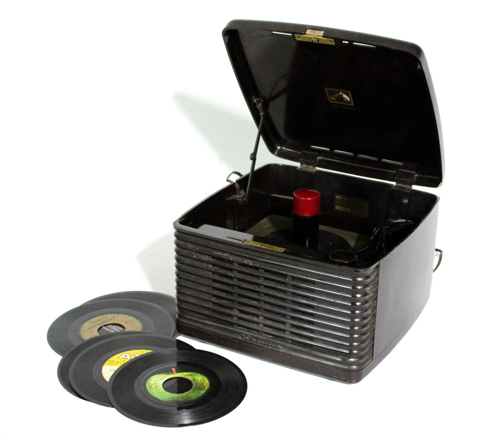 RCA Victor Portable 45rpm Record Player, Model 45-EY-3 (1 of 3)